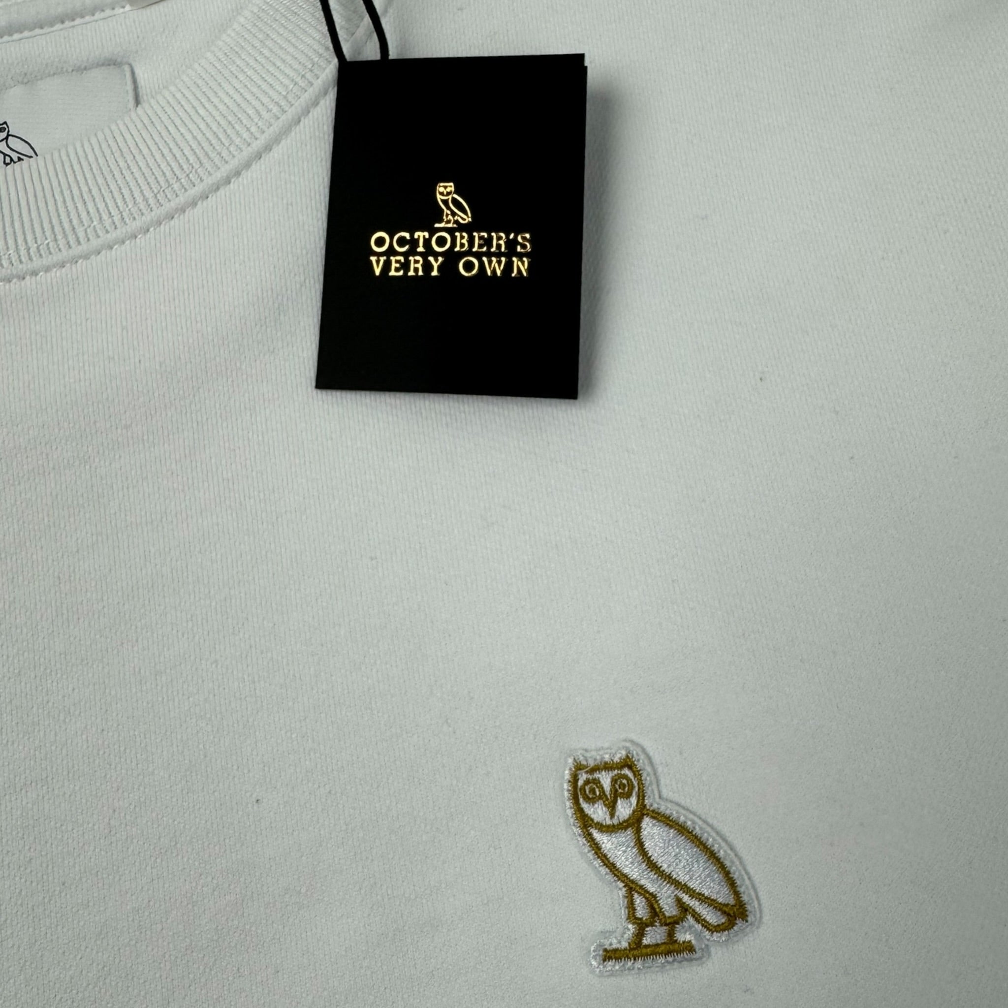 OVO Classic Owl Sweatshirt White