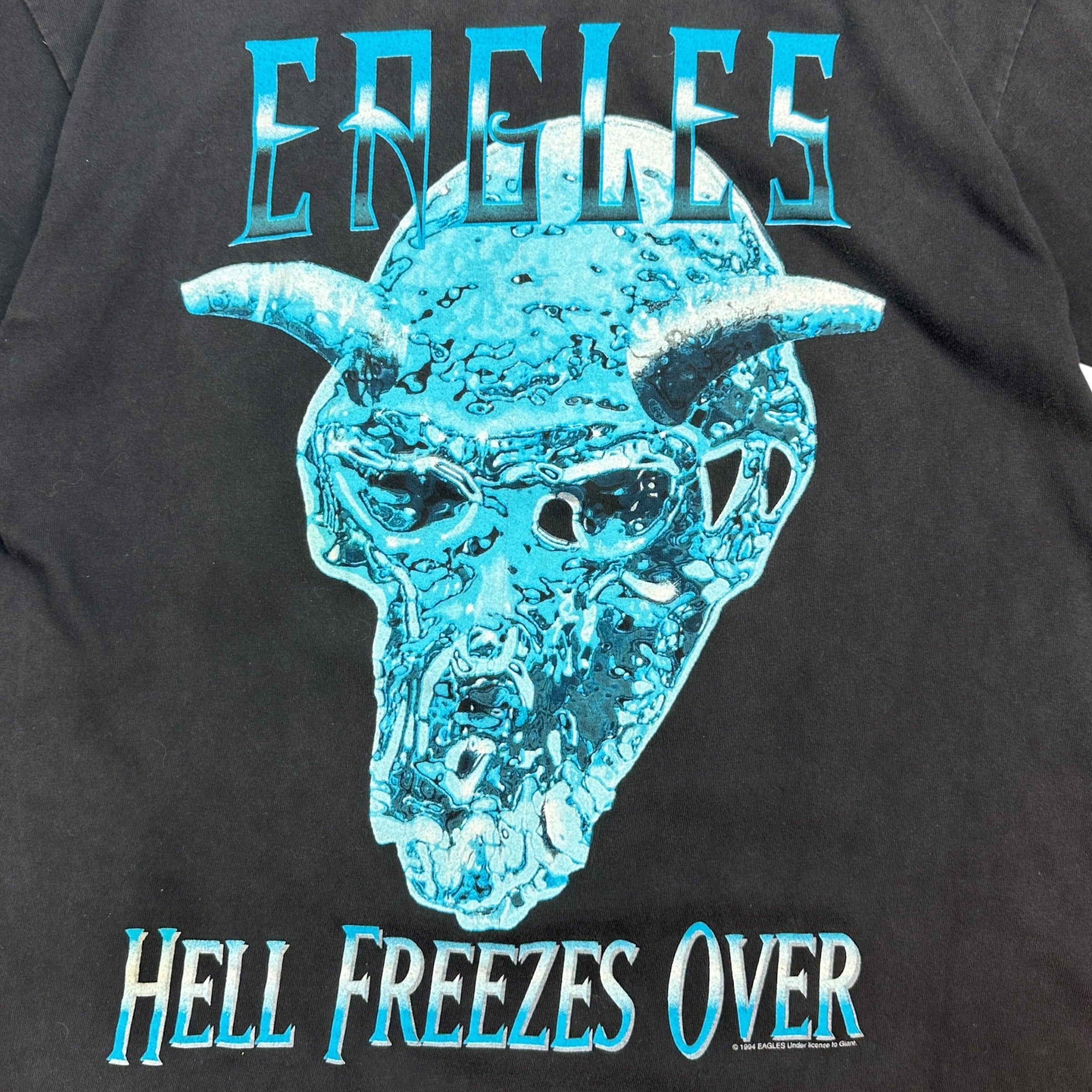 1994 Eagles Hell Freezes Over Tour Tee Black