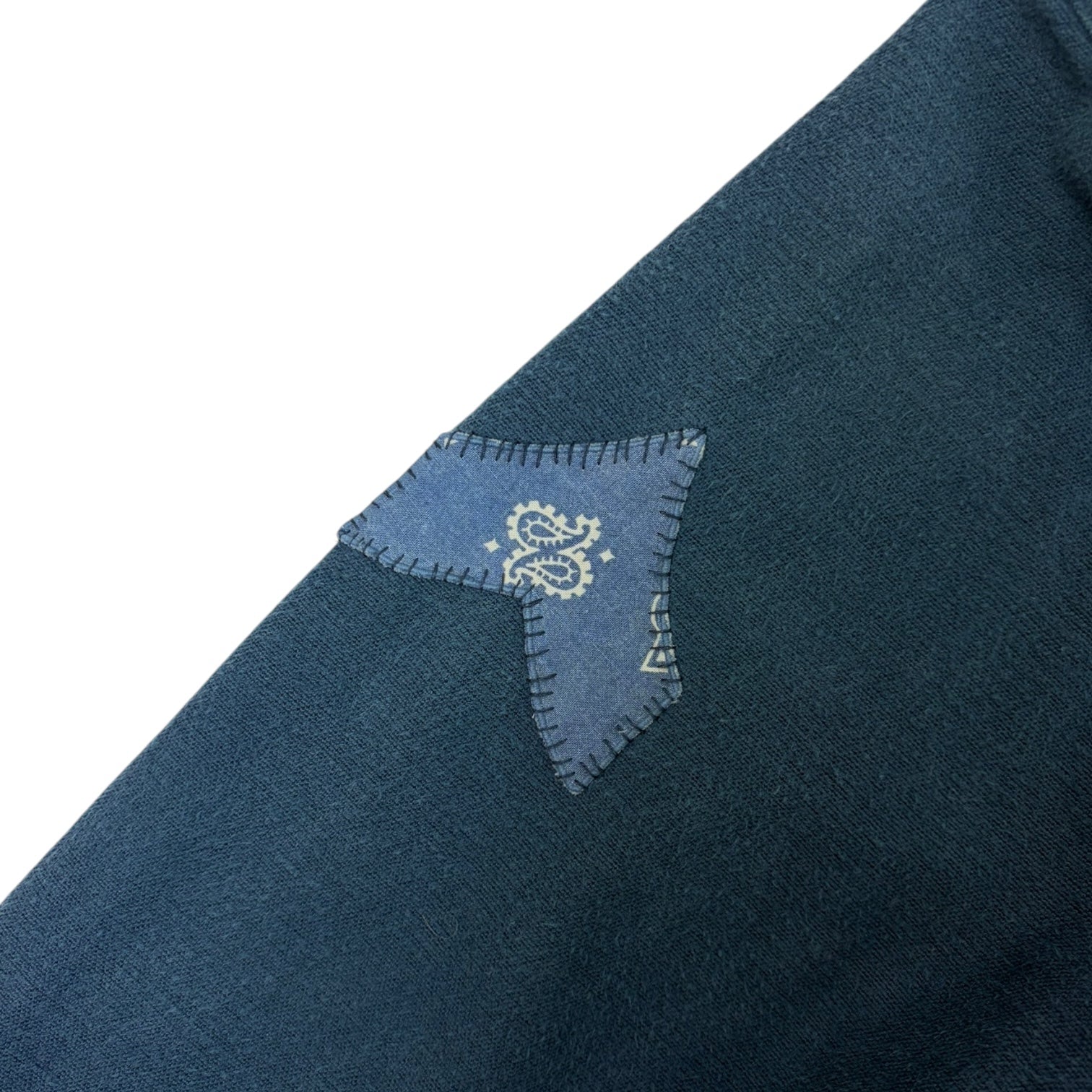 Visvim Corporal Flannel Jacket Cashew Blue