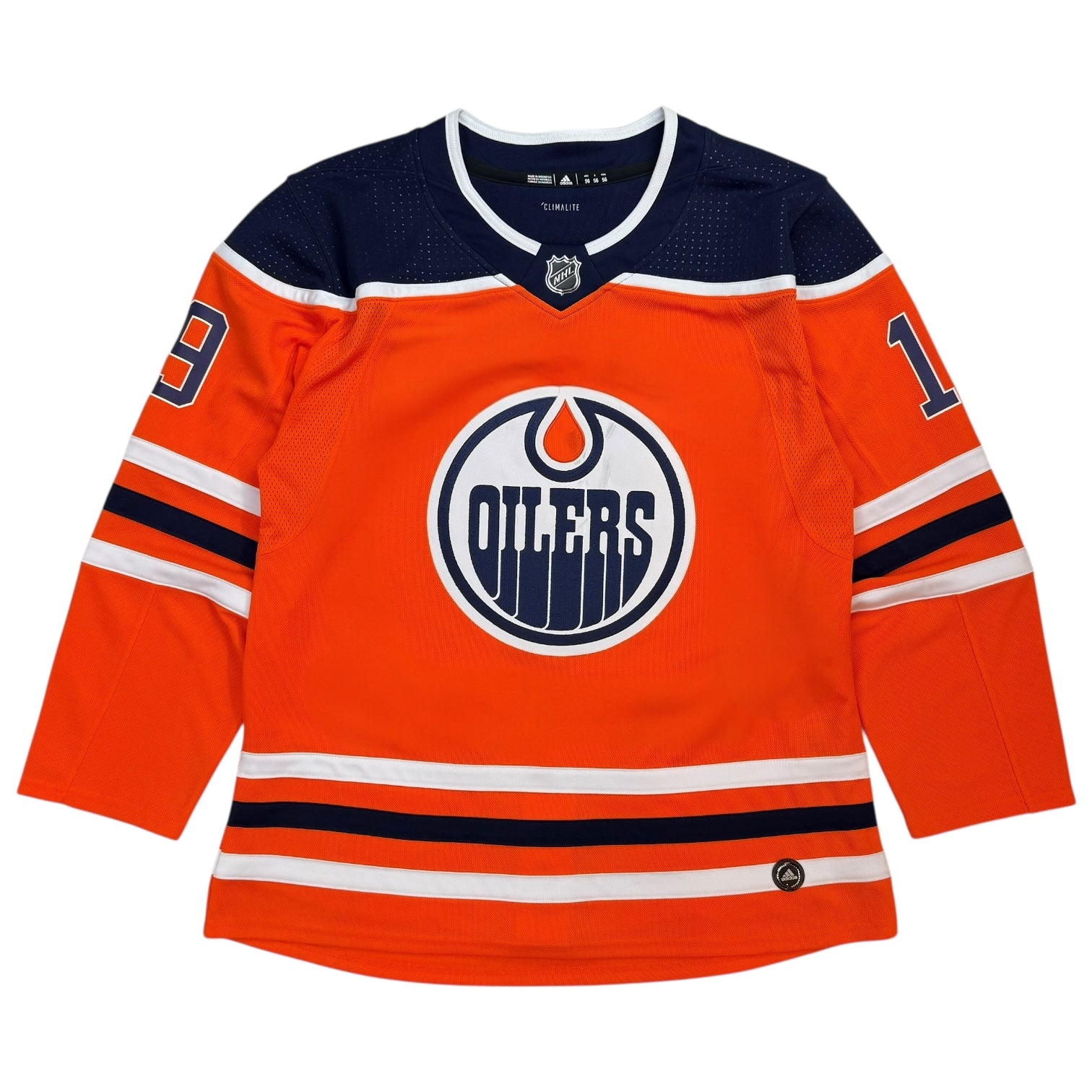 2018 Adidas Edmonton Oilers Patrick Maroon Home Jersey Orange/Blue