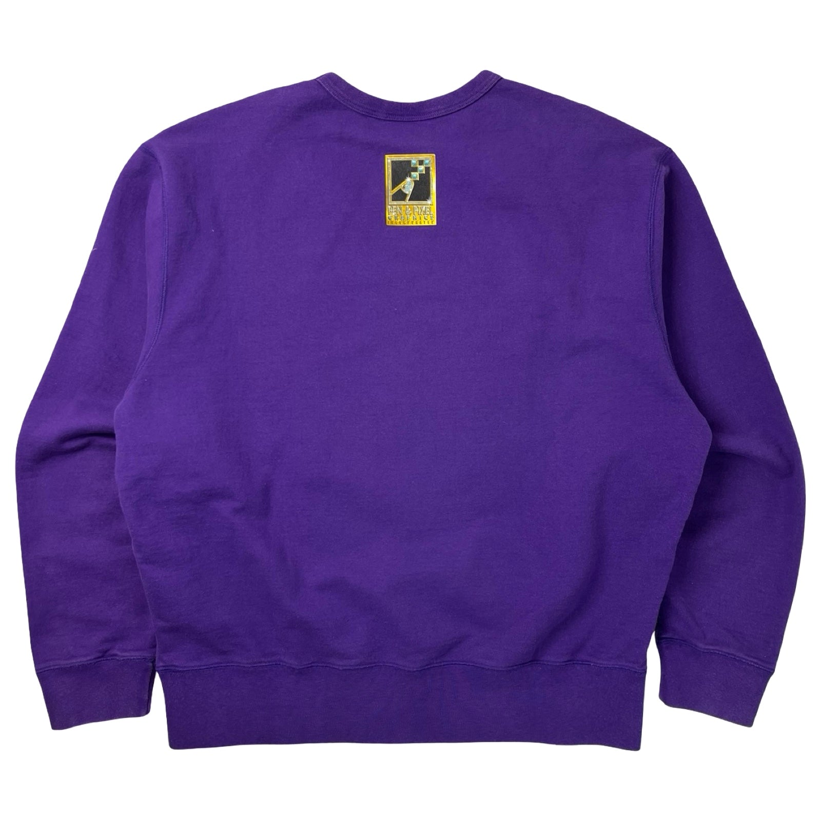 OVO Pen & Pixel Crewneck Sweatshirt Purple