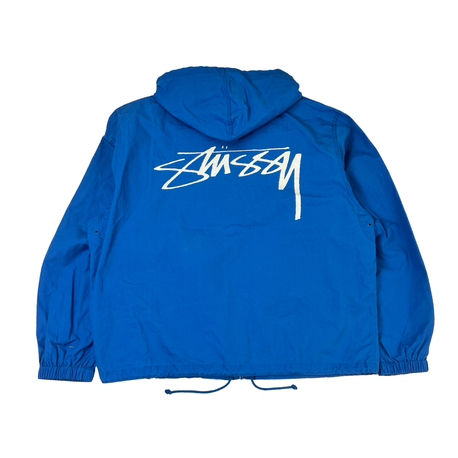 Stüssy Waxed Cotton Beach Shell Blue