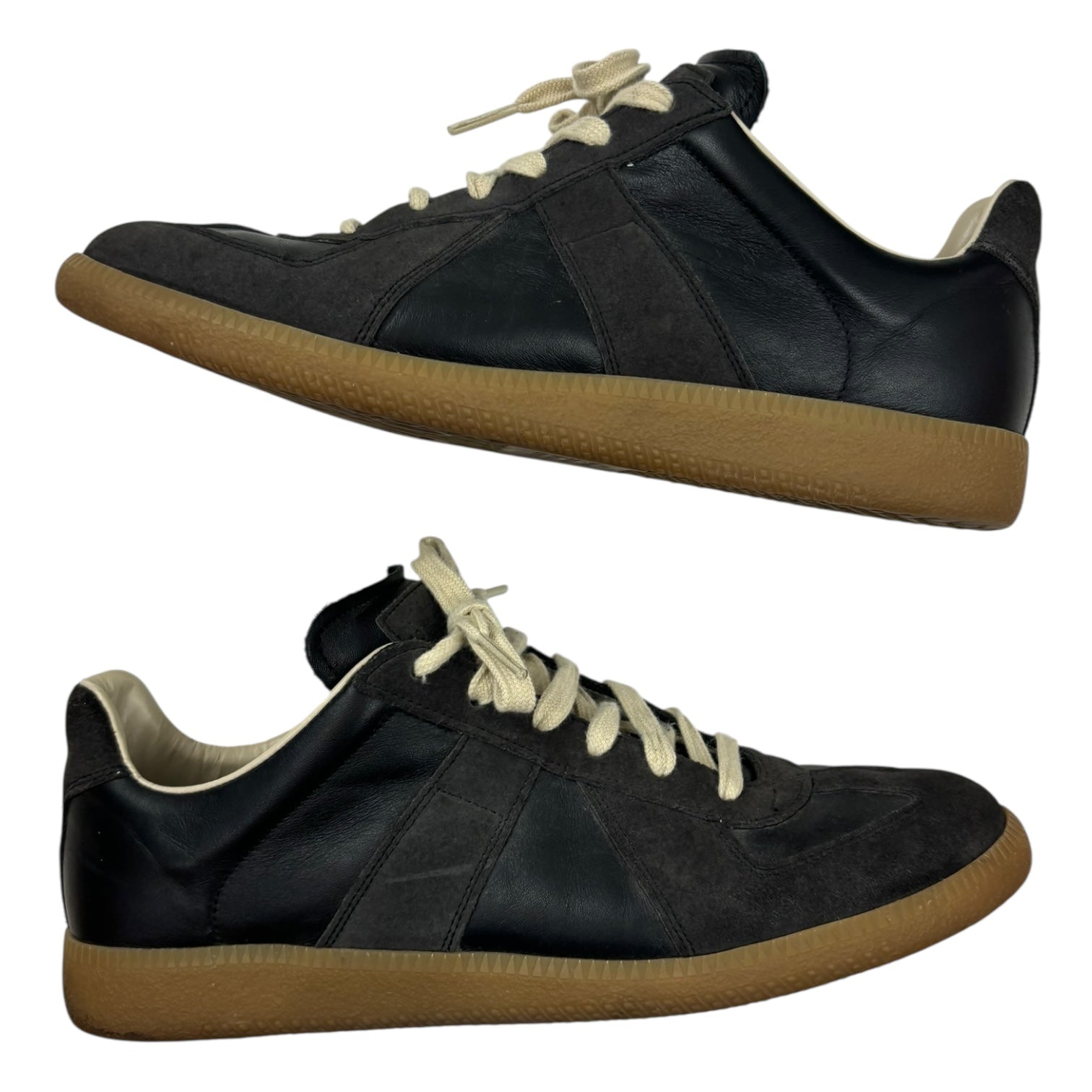 Maison Margiela Replica GATs Monochrome Black Gum (Used)