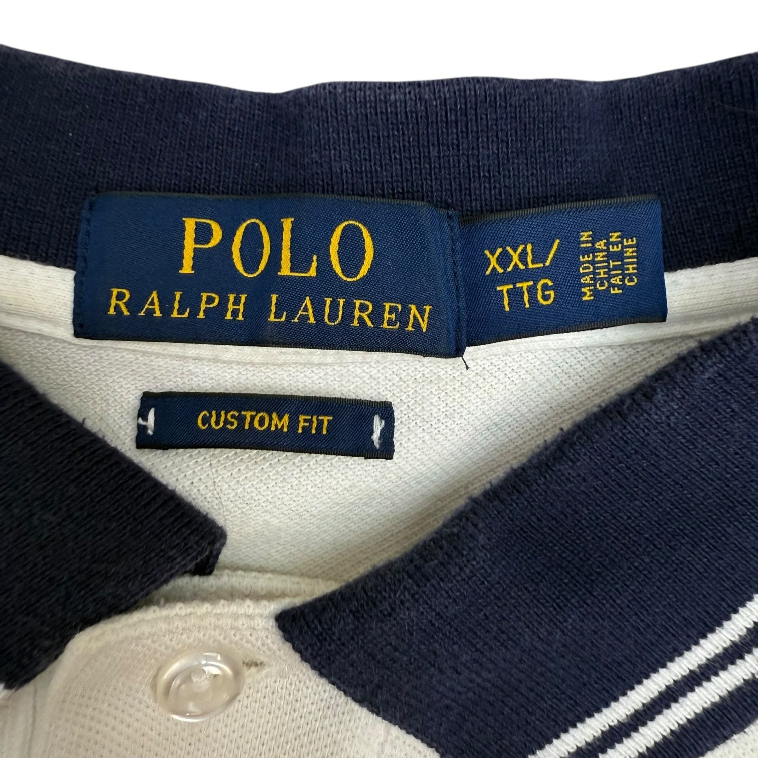 Polo Ralph Lauren Big Pony USA Polo White/Navy