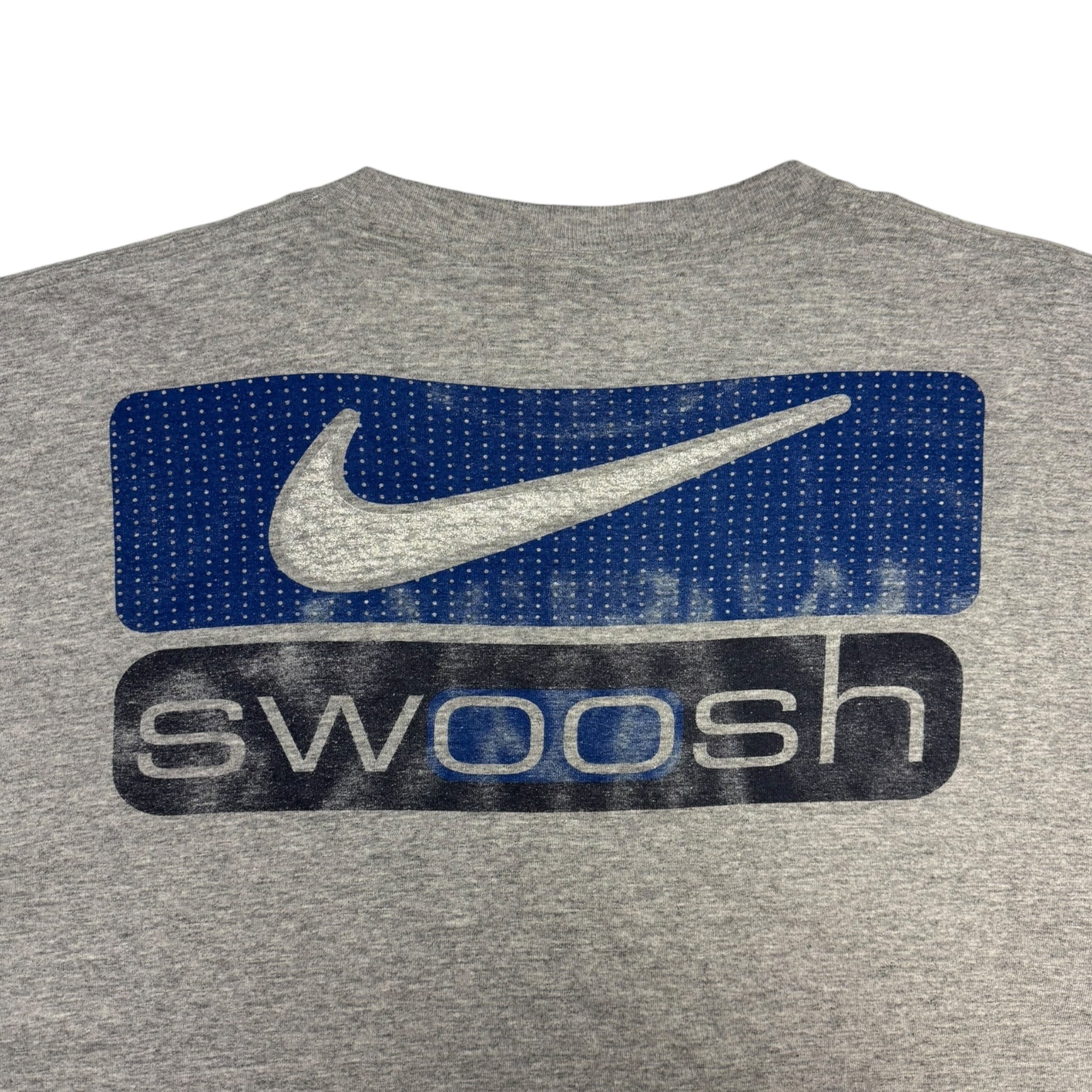 Vintage 90s Nike “Swoosh” T-Shirt Heather Grey
