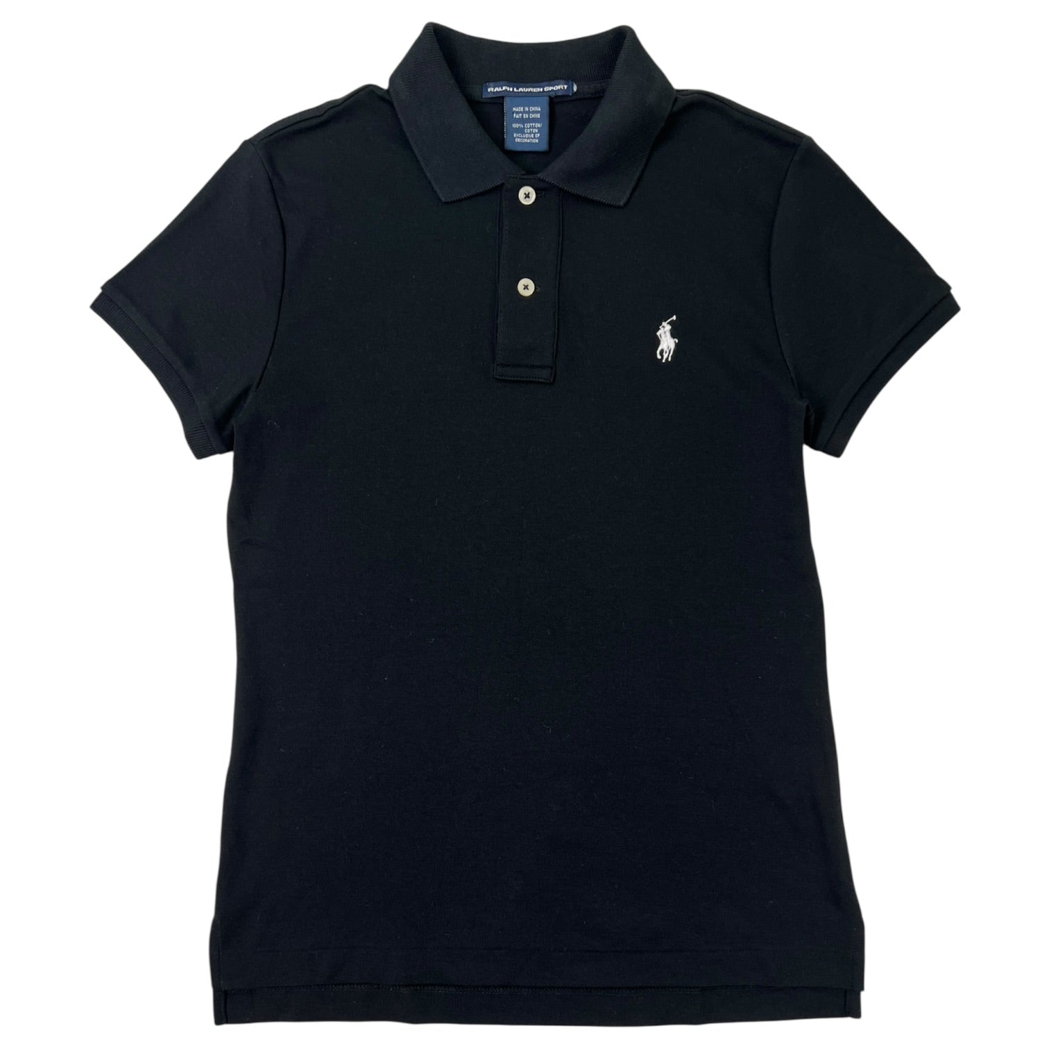 (W) Ralph Lauren Polo Shirt Black