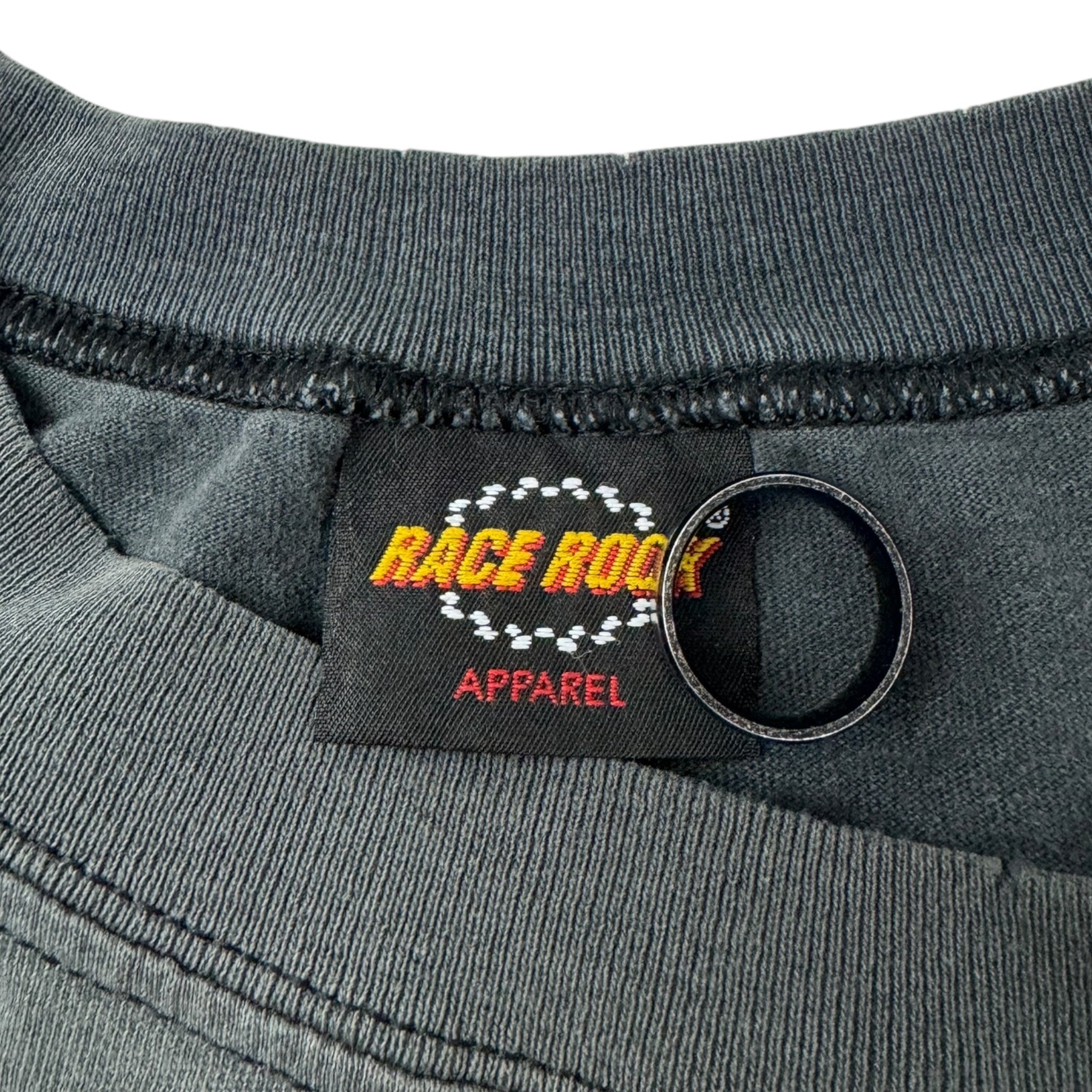 1997 Daytona Bike Week Biker T-Shirt Faded Black