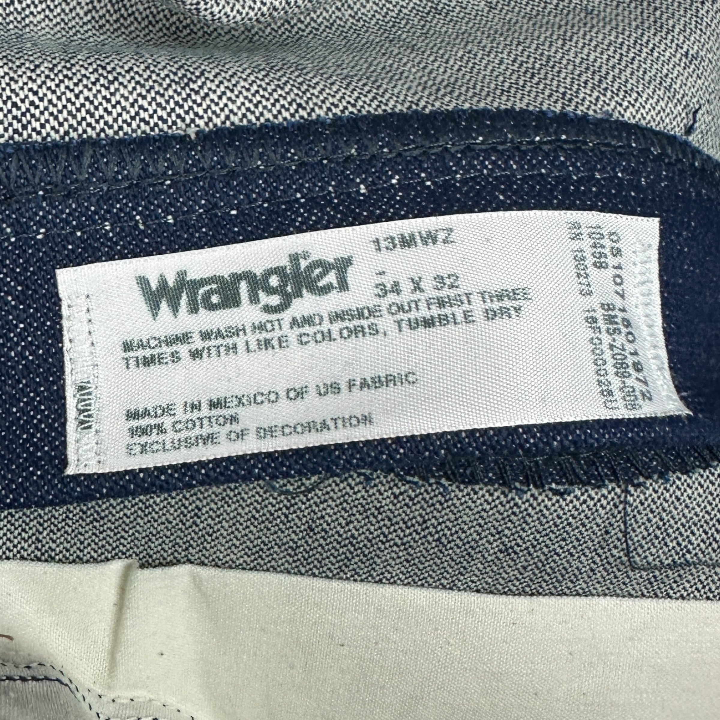 Vintage Wrangler Indigo Washed Denim