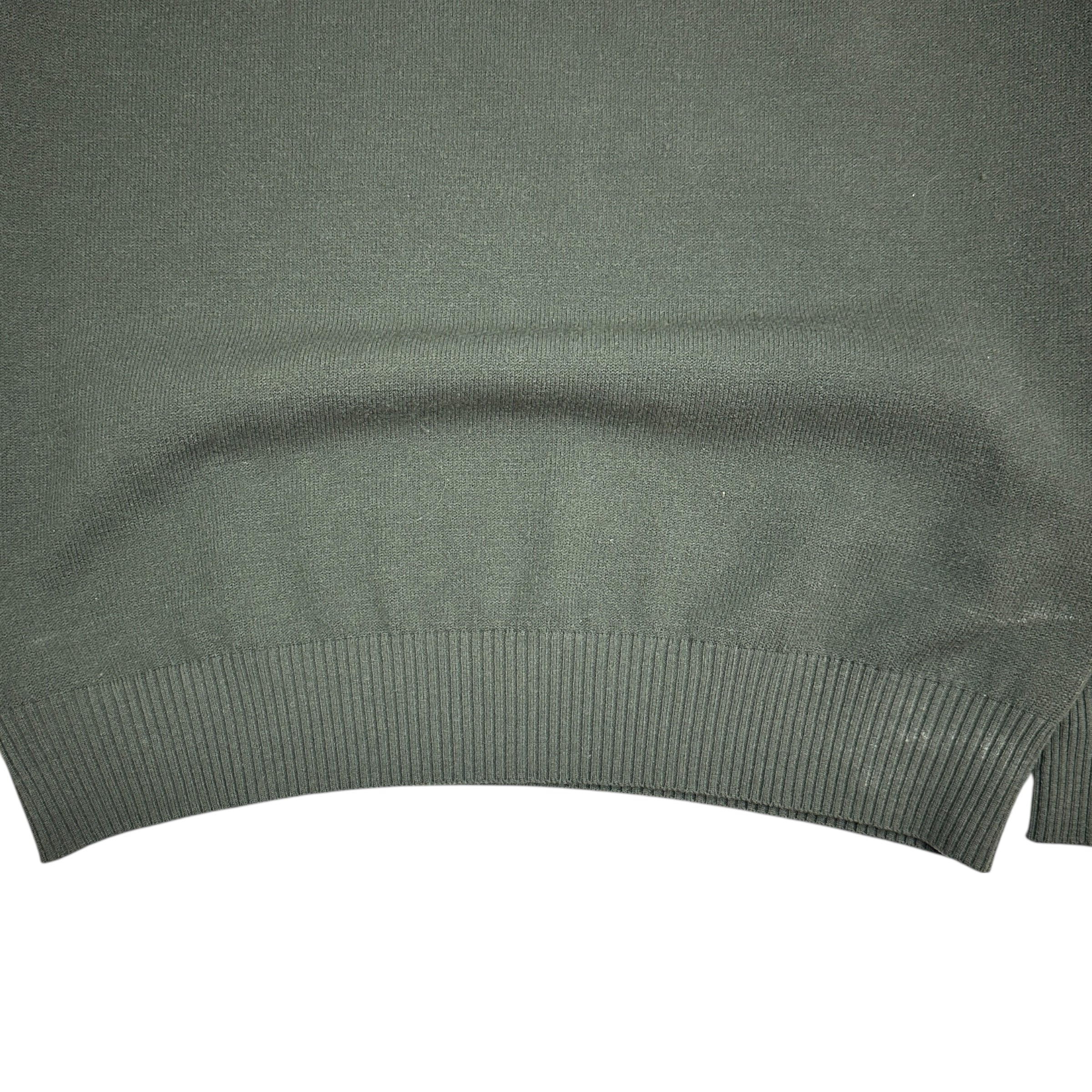 Stone Island Dark Green Knit Sweater