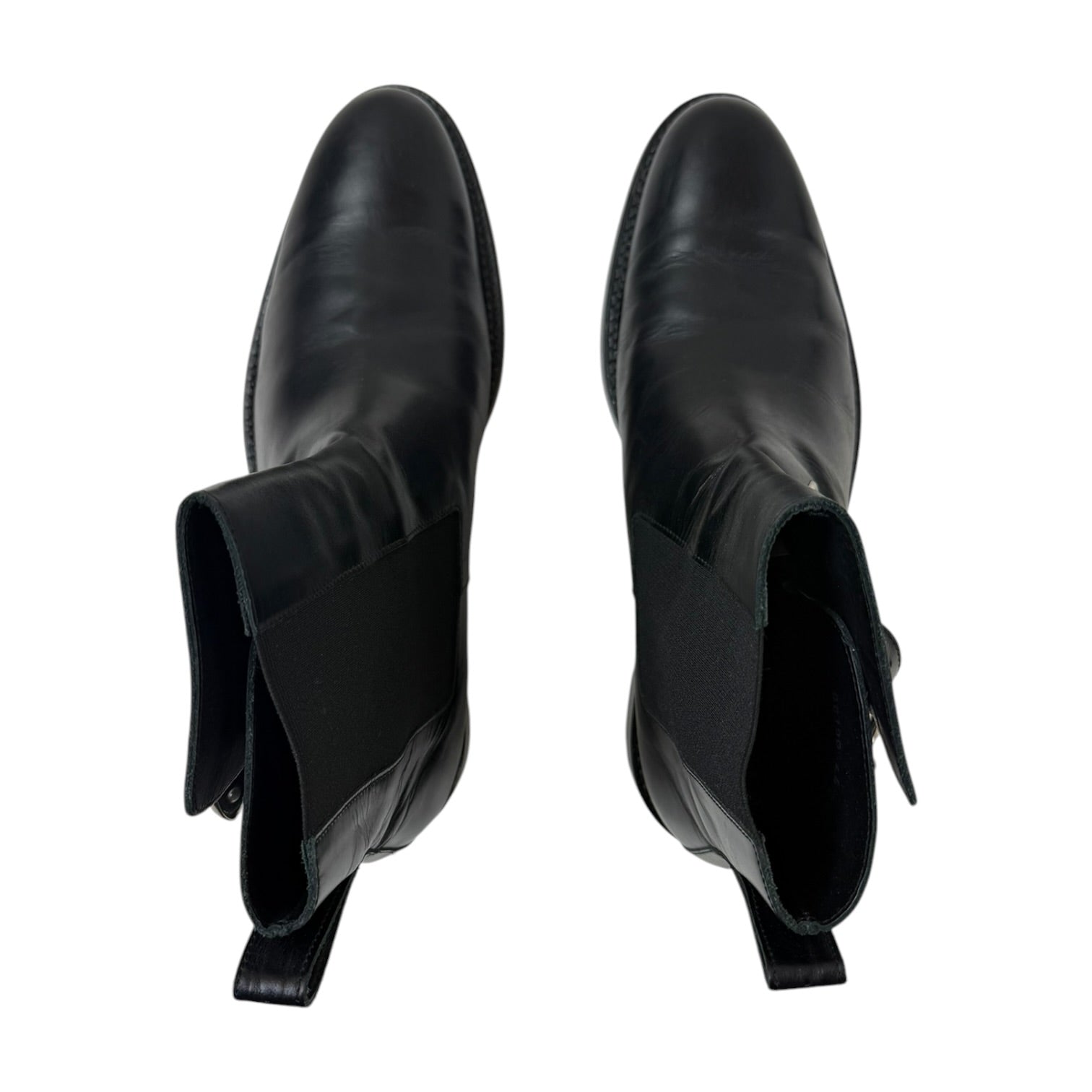 Toga Virilis Leather Chelsea Boots Black (Used)