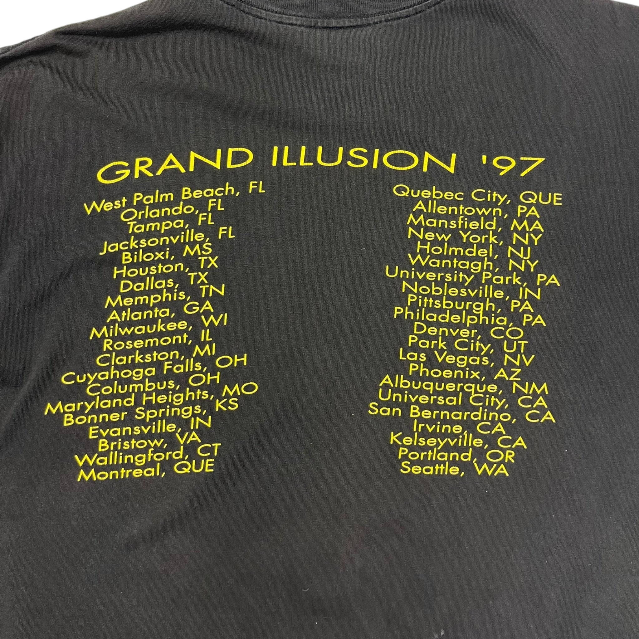 1997 Styx Grand Illusion Tour T-Shirt
