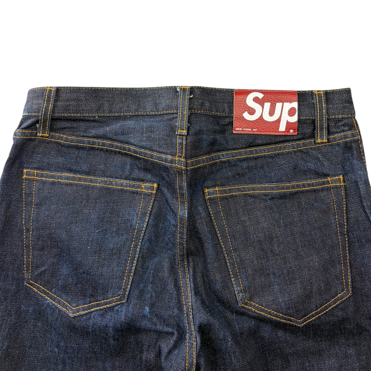 Supreme Rigid Slim Demim Jeans Dark Wash