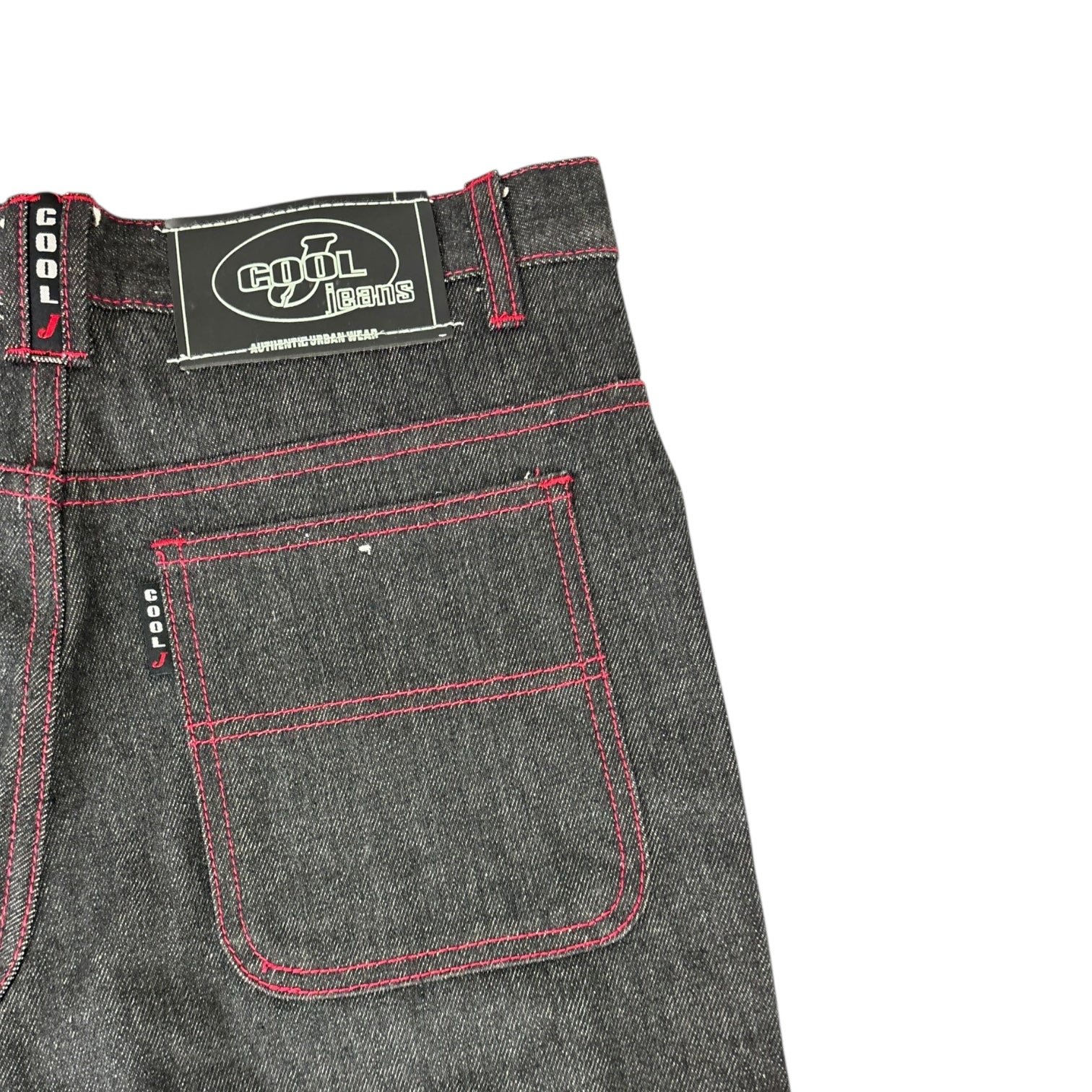 Vintage Y2K Cool J Wide-Leg Jeans Dark Wash