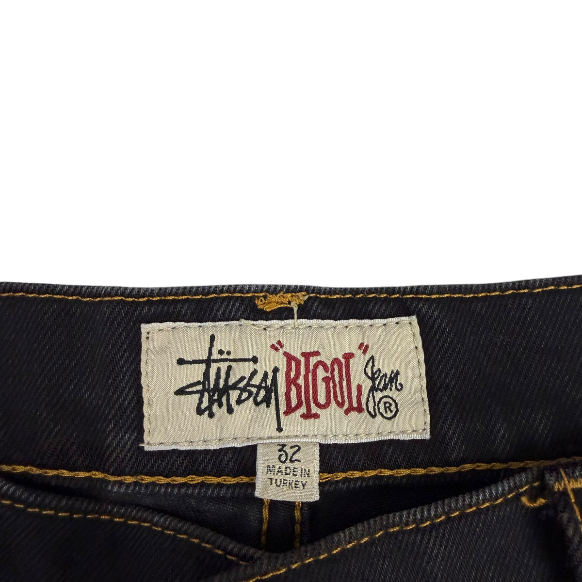 Stussy New Classic “Big Ol” Denim Jeans Black