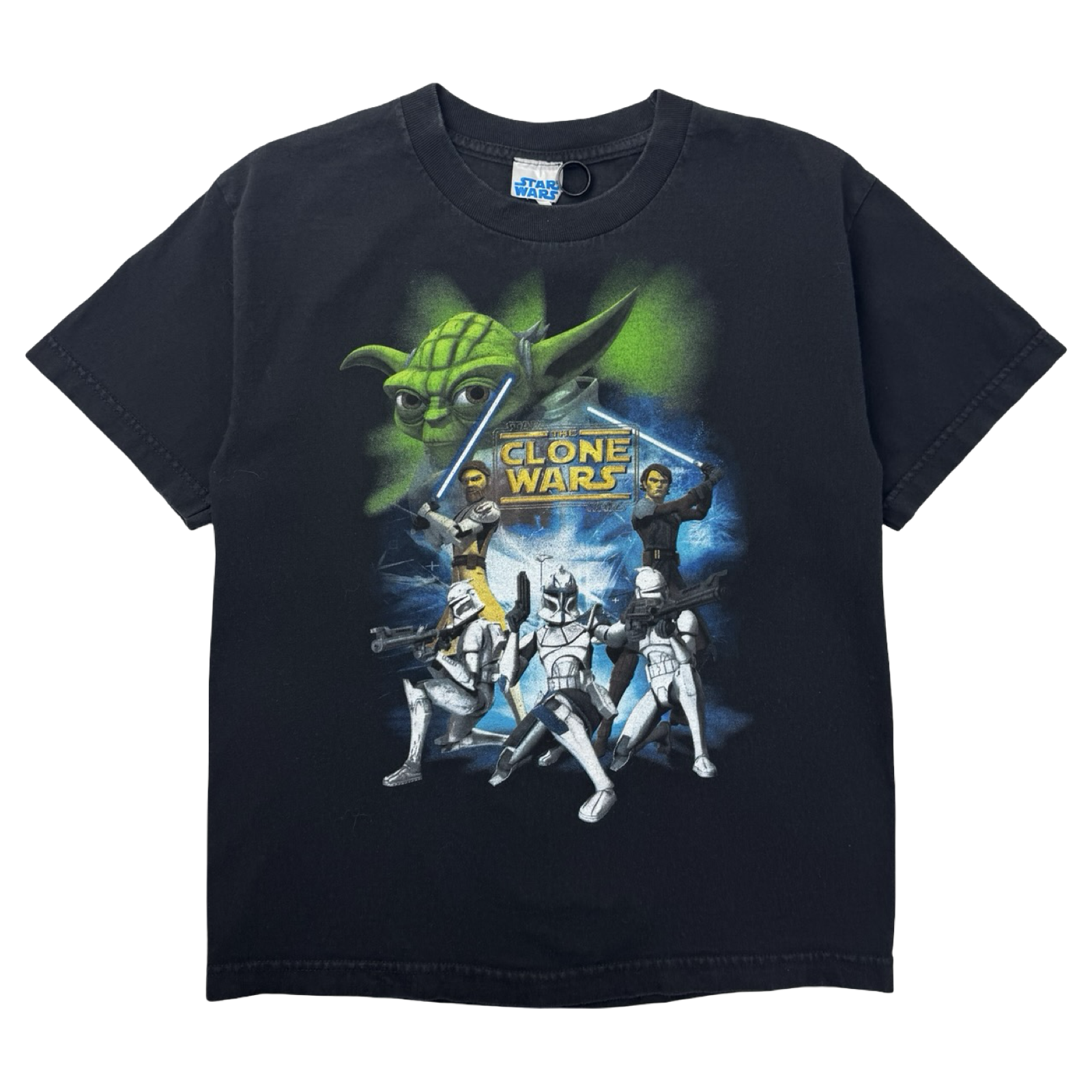 (W) 2008 Star Wars The Clone Wars Movie Promo T-Shirt