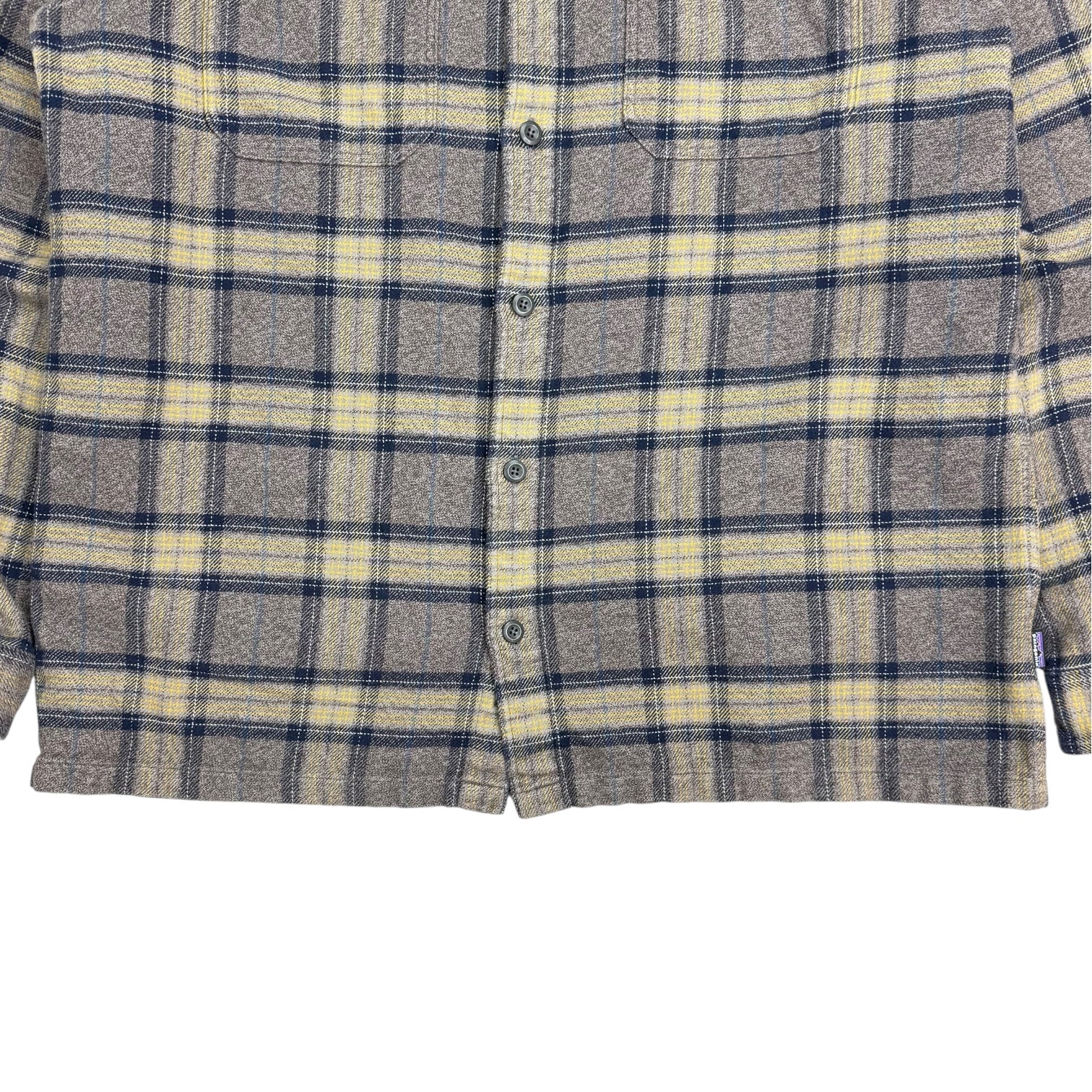 Vintage Patagonia Button Up Flannel Grey