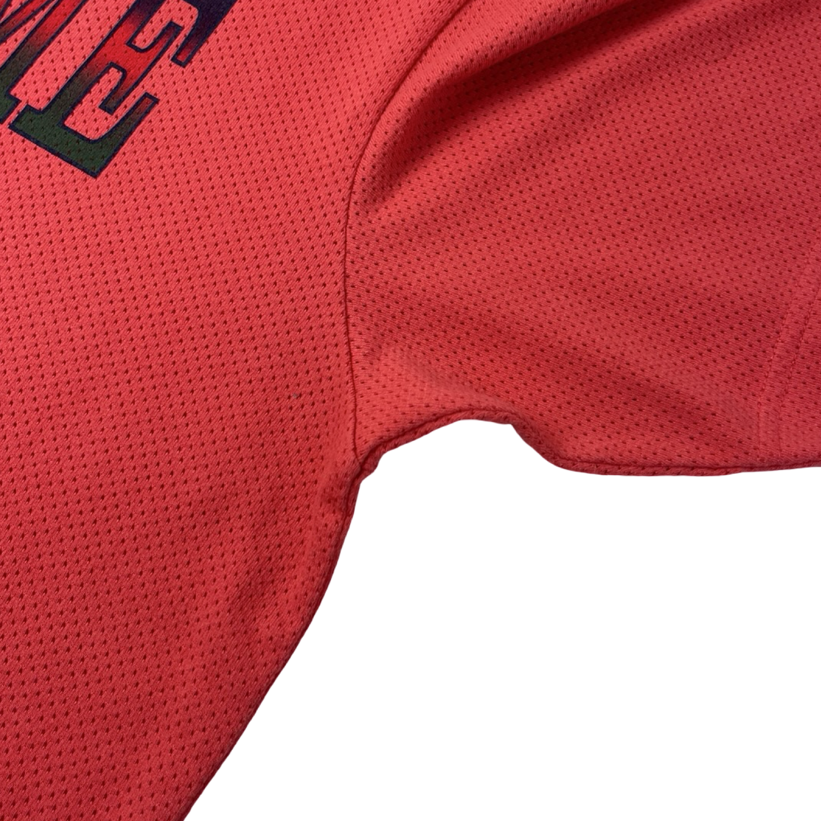 Supreme Cotton Mesh Gradient Logo S/S Top