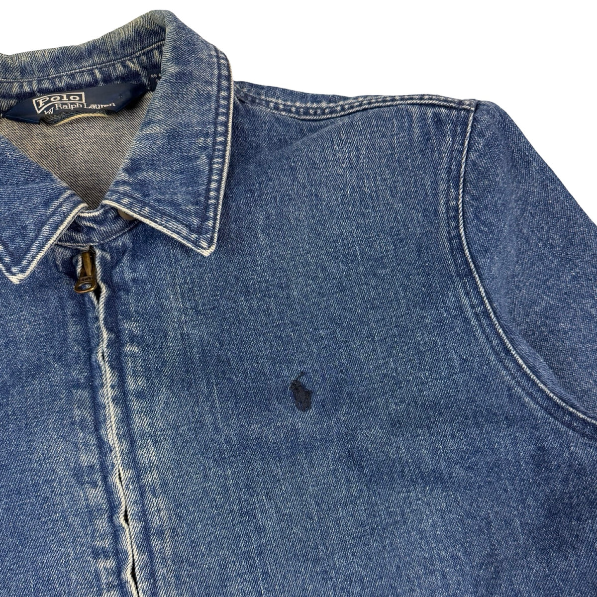 Vintage Polo Ralph Lauren Denim Jacket Blue Wash