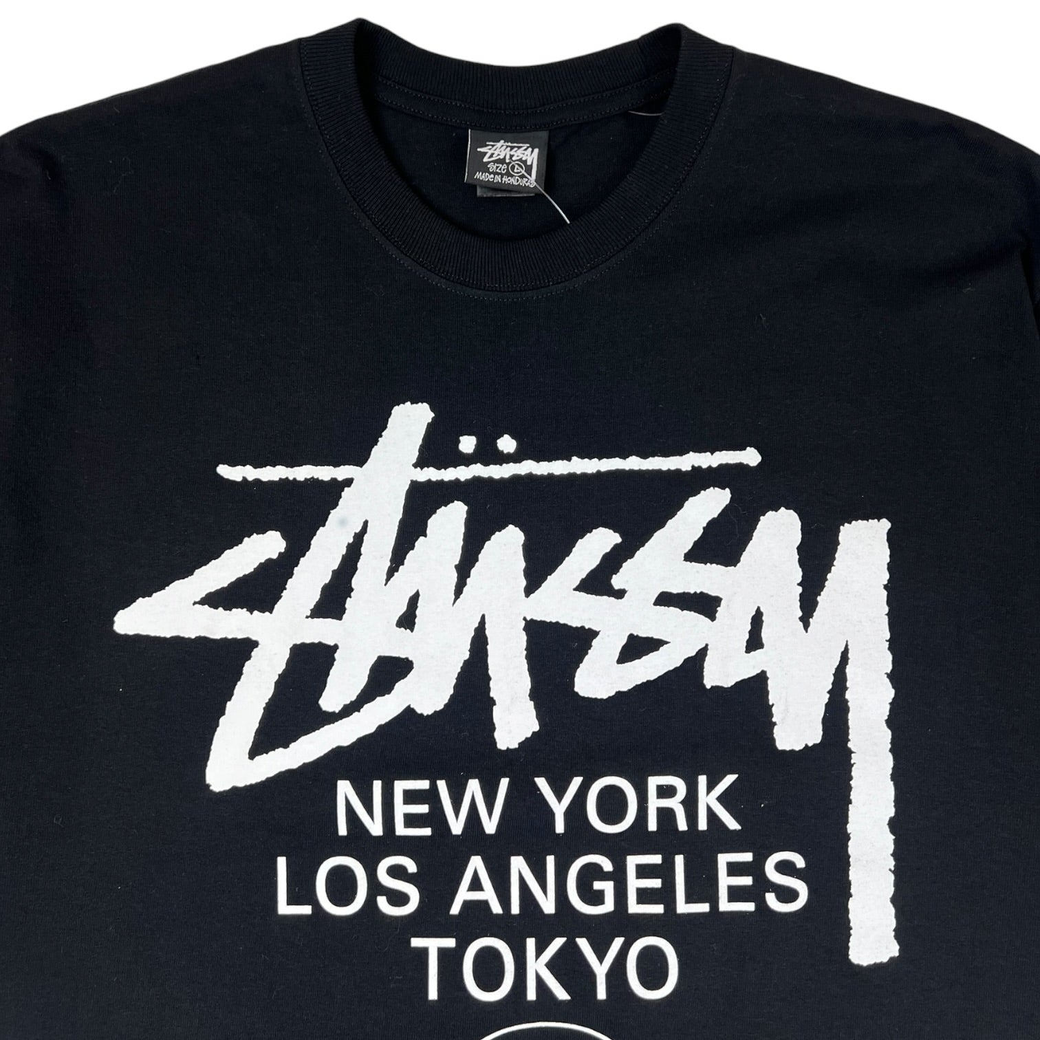 Stussy World Tour T-Shirt Black