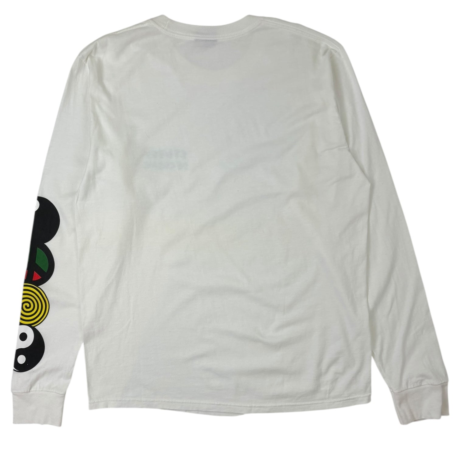 Stussy Harmony Long Sleeve T-Shirt White