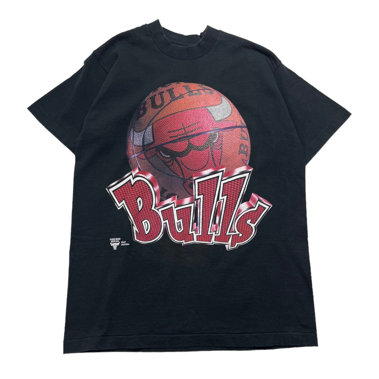 Vintage Chicago Bulls Basket Ball Tee Black