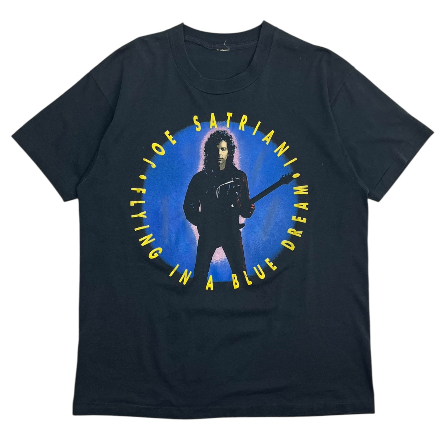 1990 Joe Satriani Blue Dream Tour Tee Black