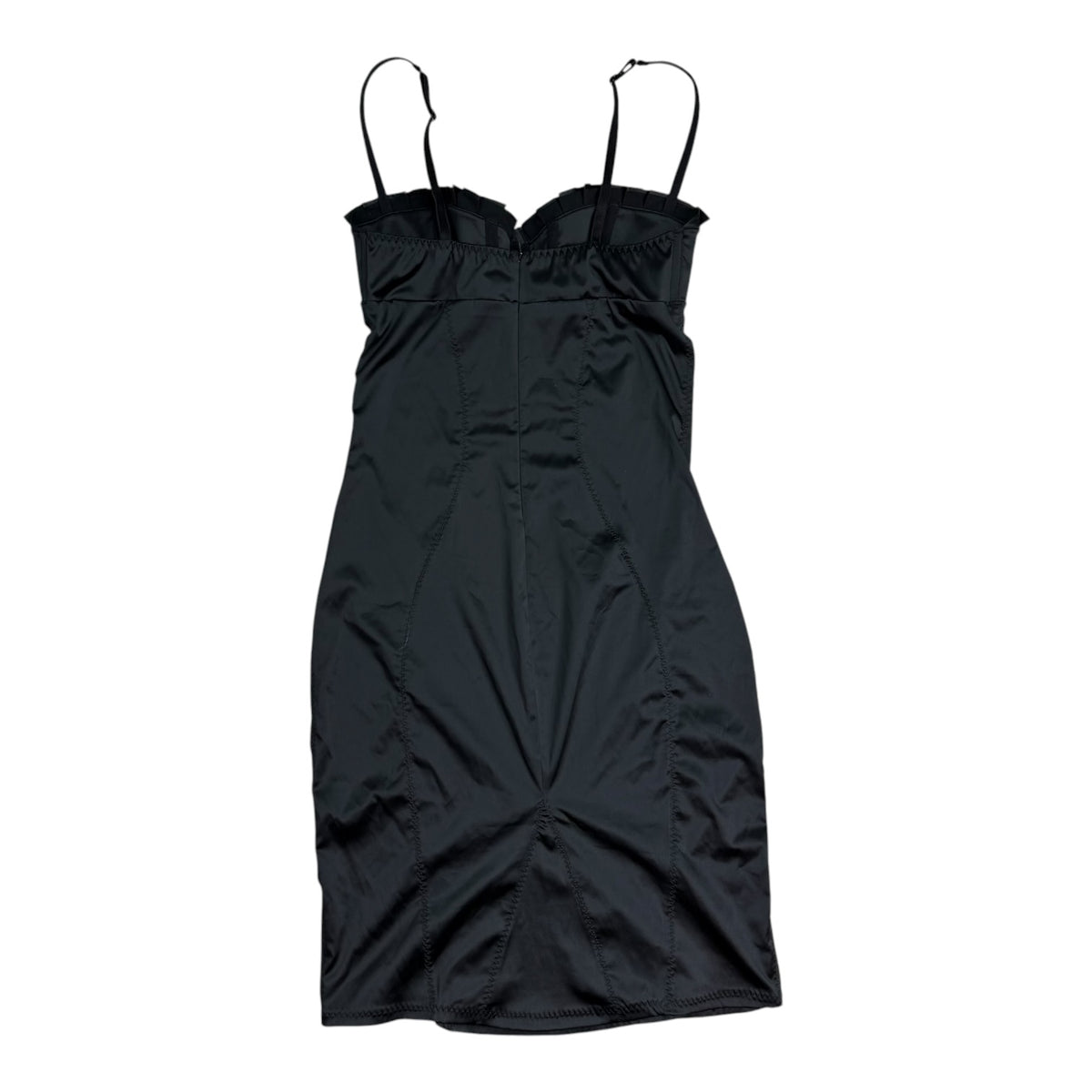 (W) Agent Provocateur Satin Slip Dress Black