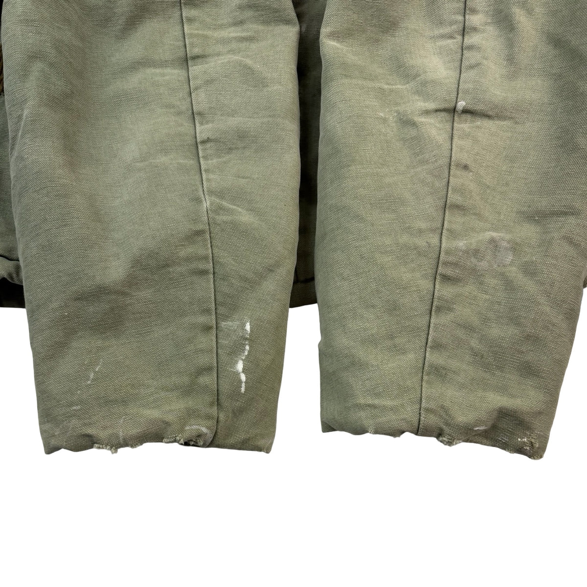 Vintages 80’s Insulated Work Jacket Faded Green