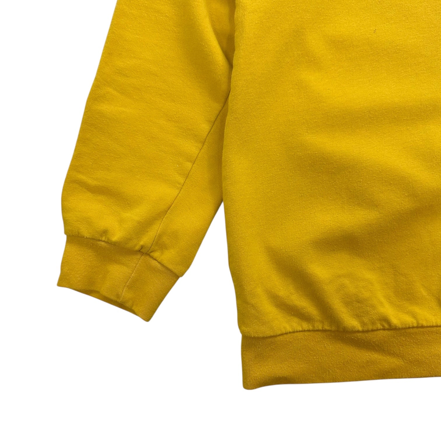 Stussy Yin Yang Logo Pullover Sweatshirt Yellow