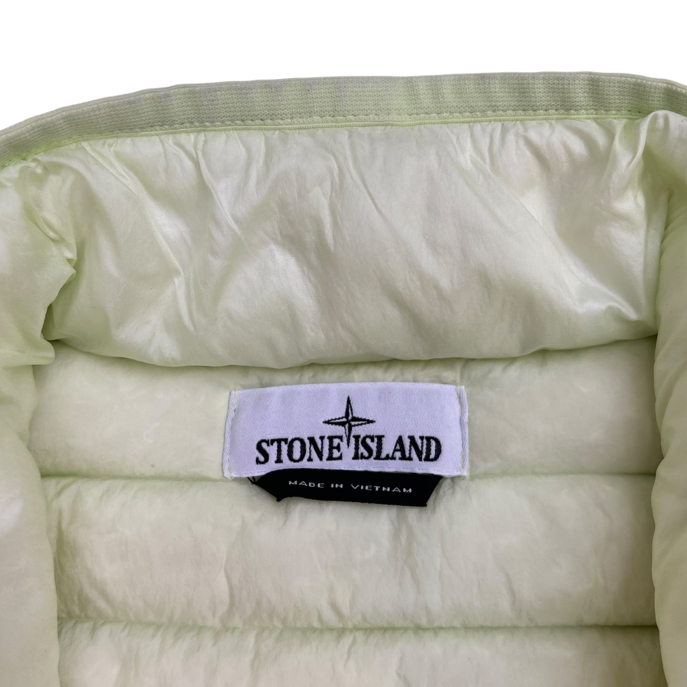 Stone Island Puffer Vest Green