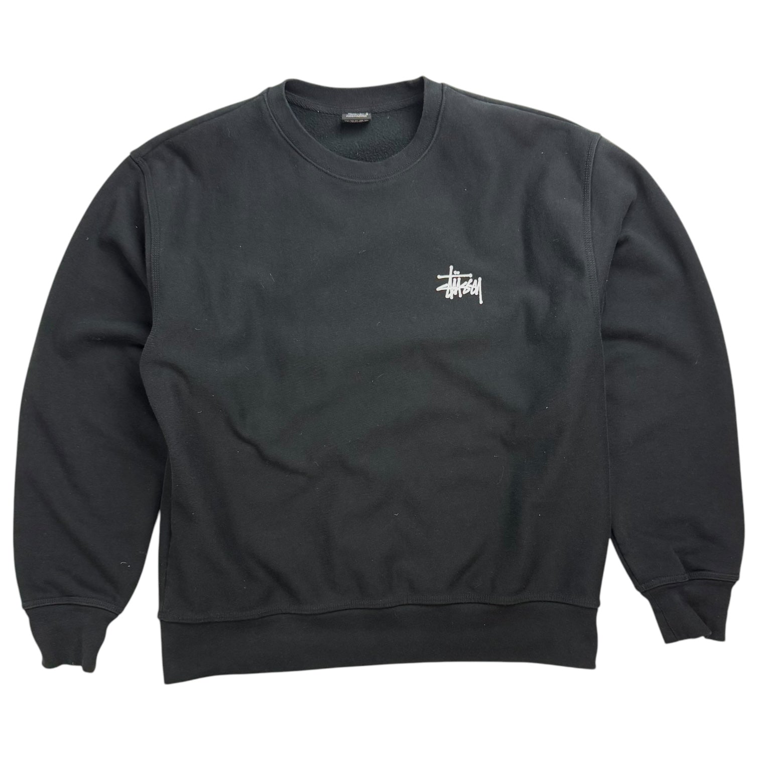 Stussy Basic Crewneck Black