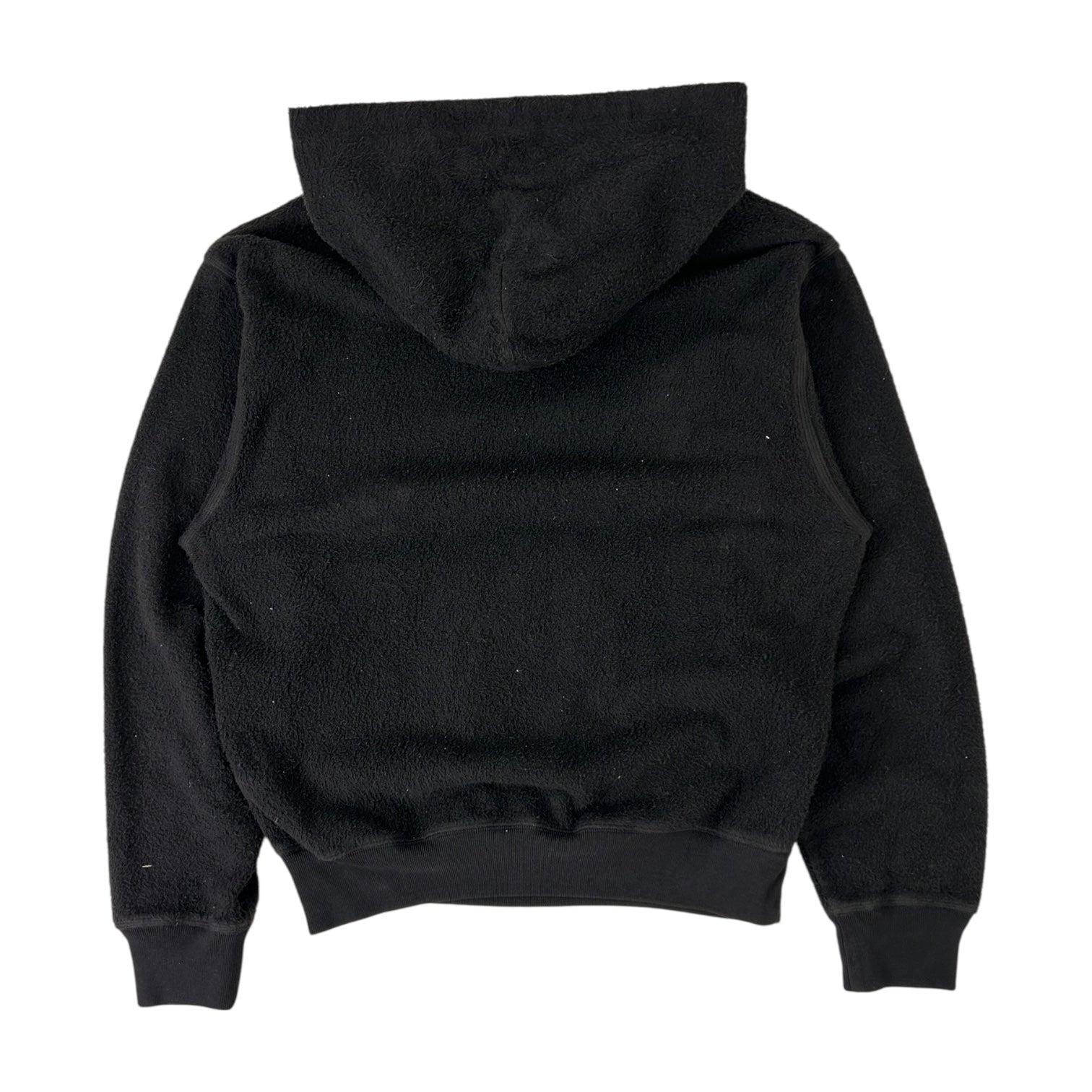 Stussy Inside Out Fleece Hoodie Black