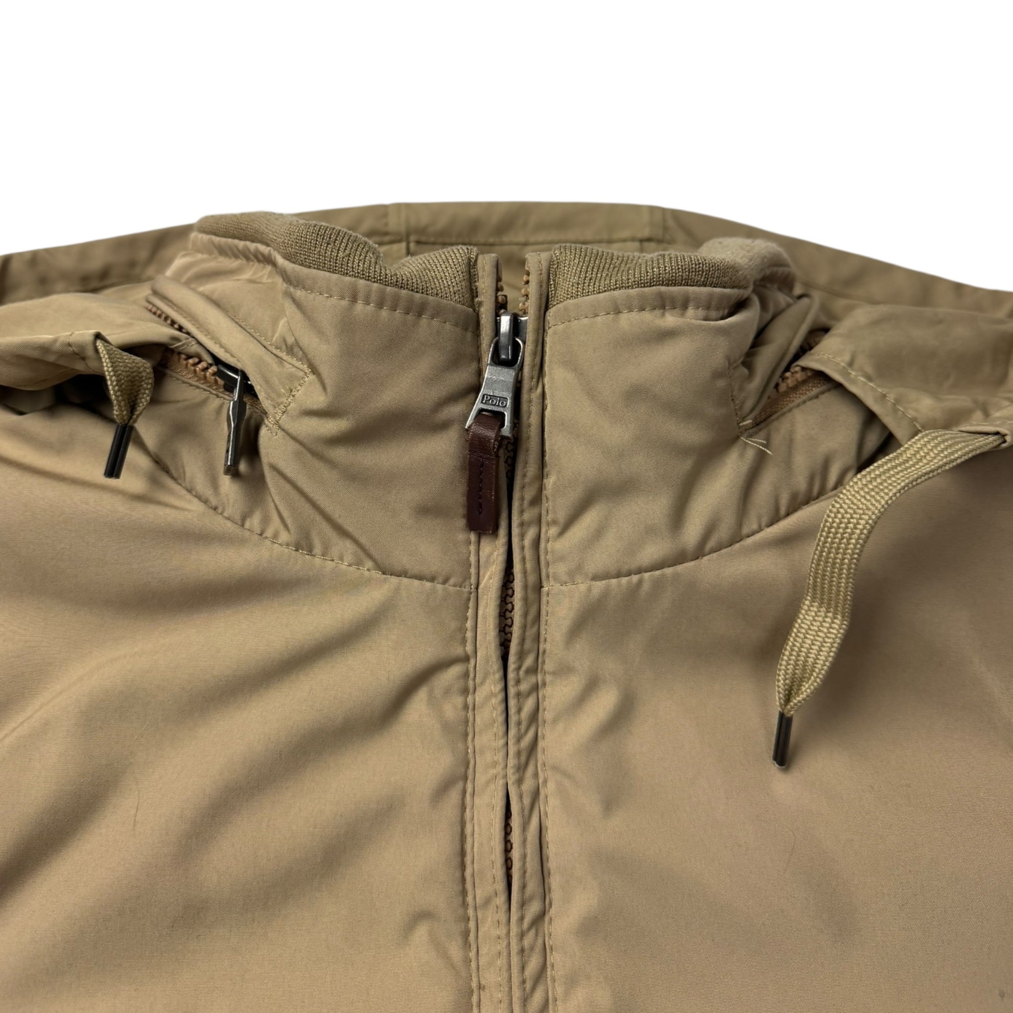 Vintage Polo Ralph Lauren Zip Up Jacket Beige