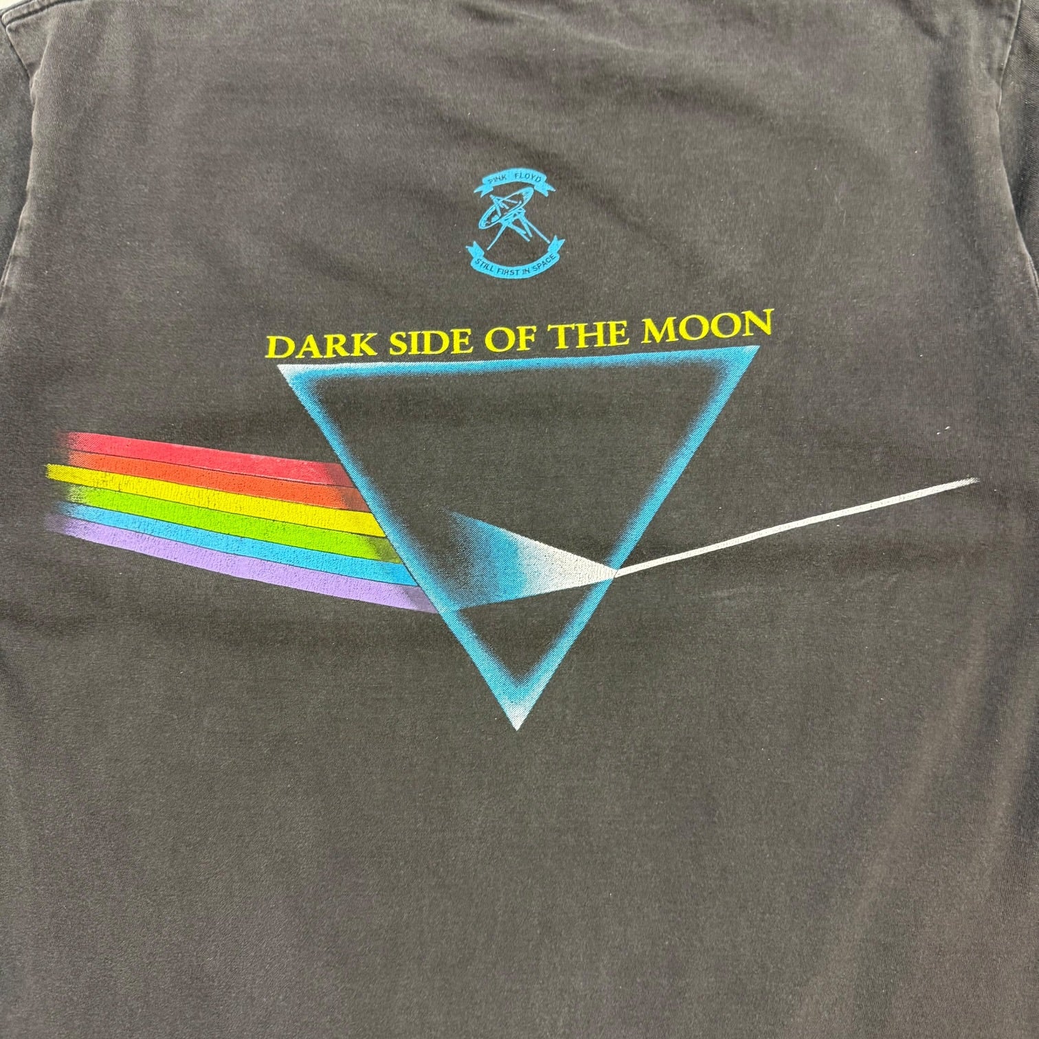 2001 Pink Floyd Dark Side Of The Moon Tee Black