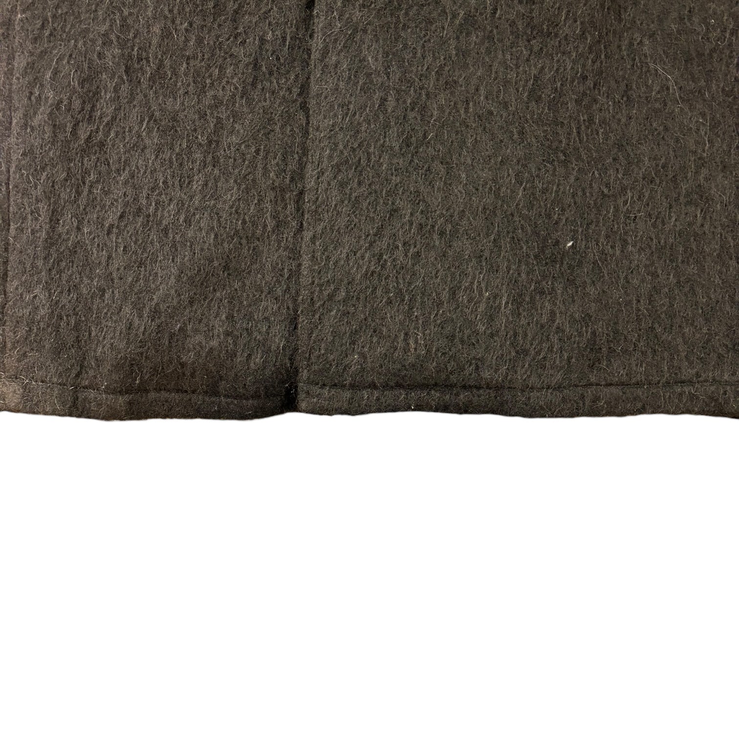 Stussy Mohair Trench Coat Black