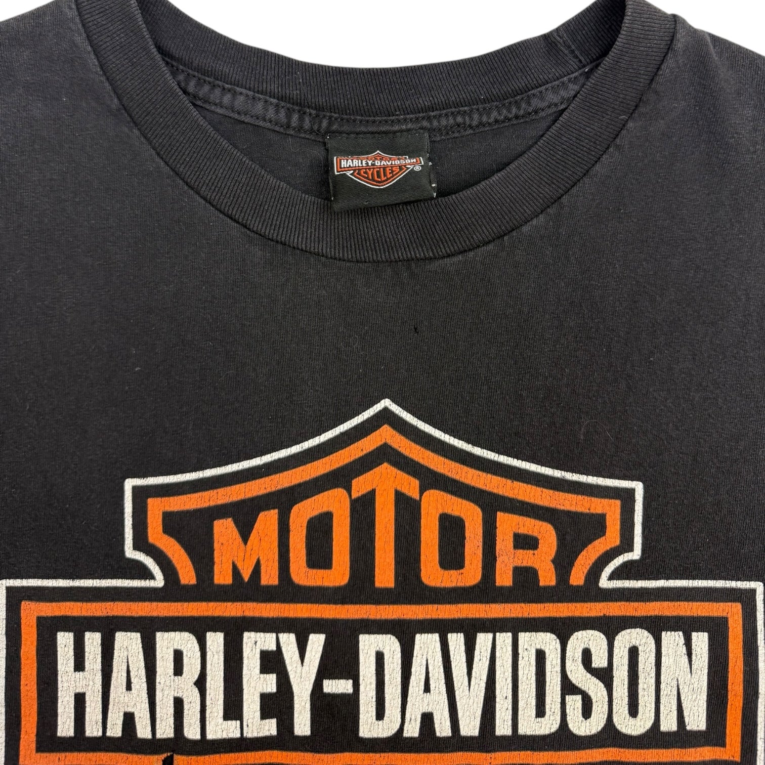 Vintage Harley Davidson Edmonton T-Shirt Black
