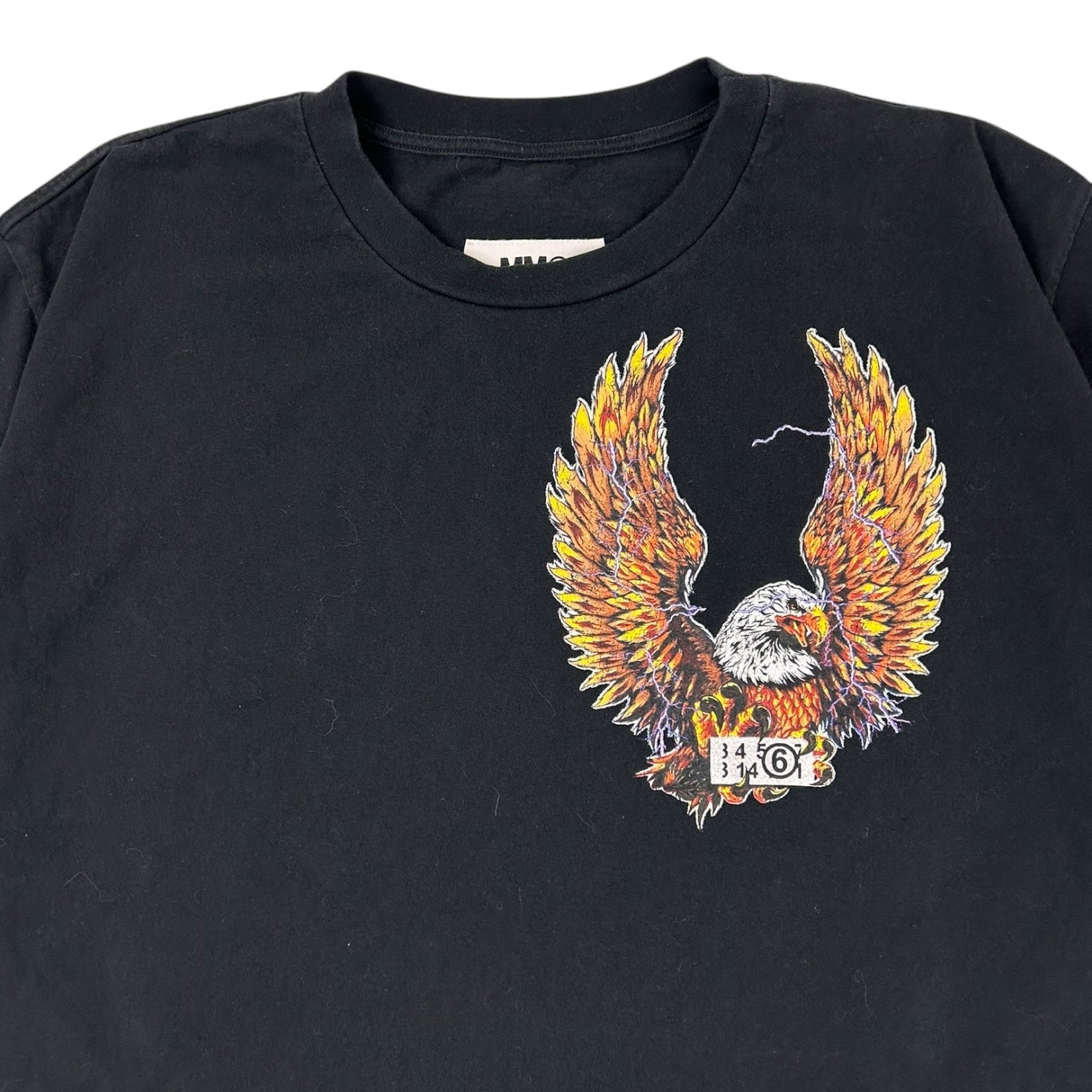 MM6 Maison Margiela Eagle T-Shirt Black