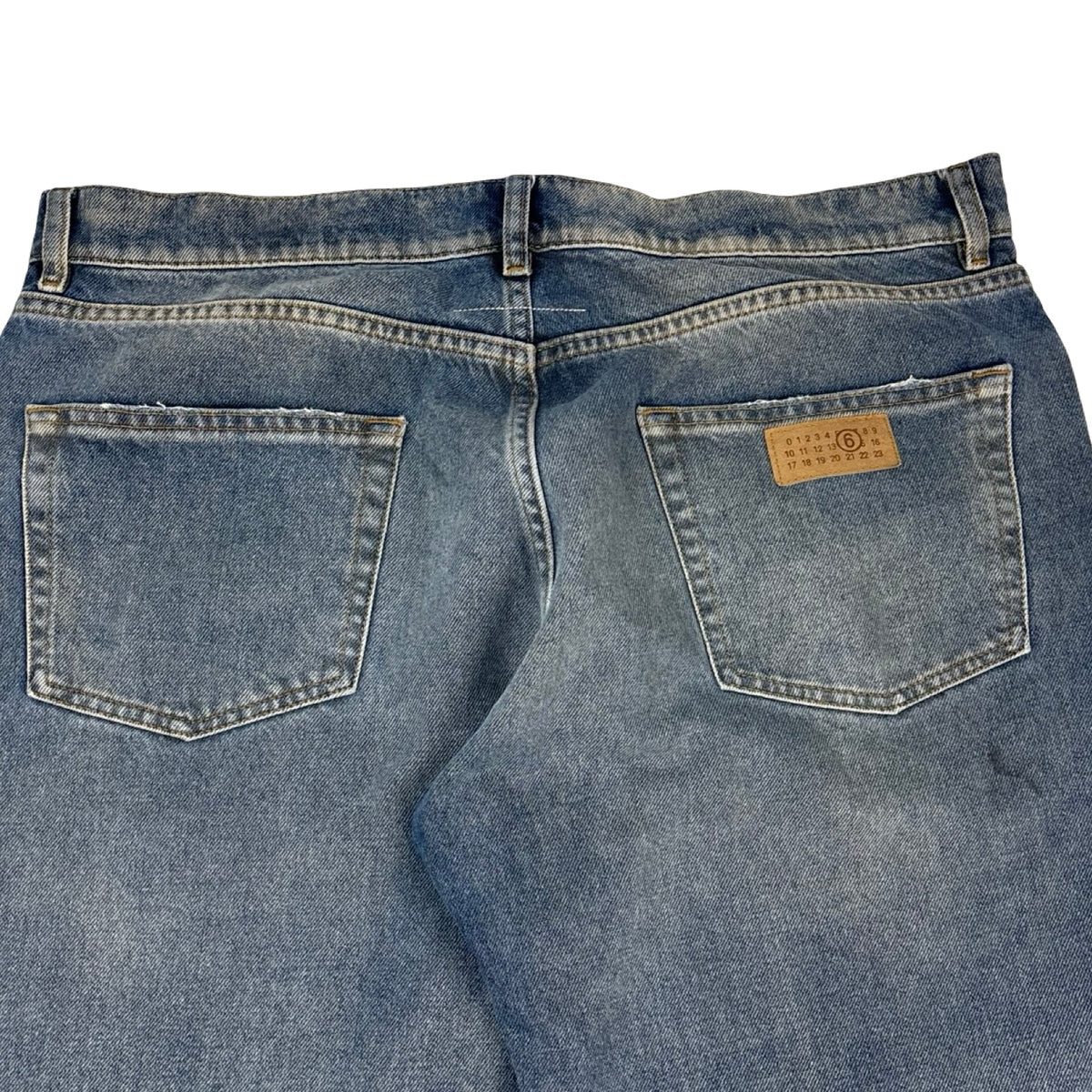 MM6 Maison Margiela Boot Cut Jean Medium Wash