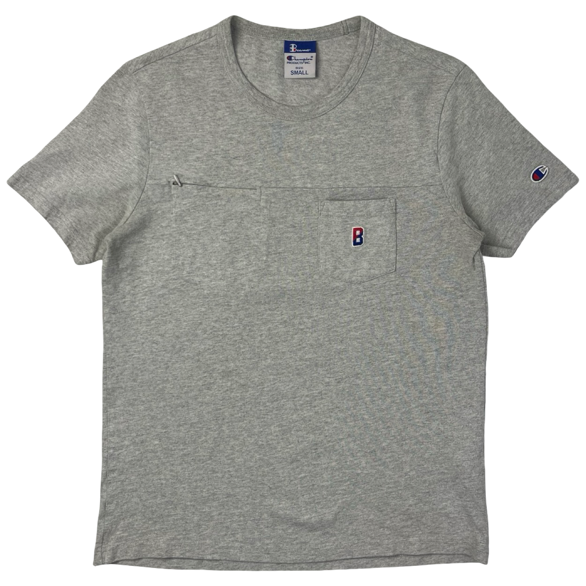 Champion x Beams Pocket x Zip T-Shirt