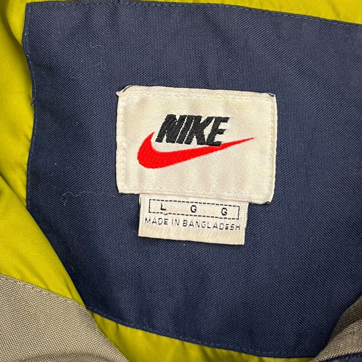 Vintage Nike Down Puffer Parka Navy