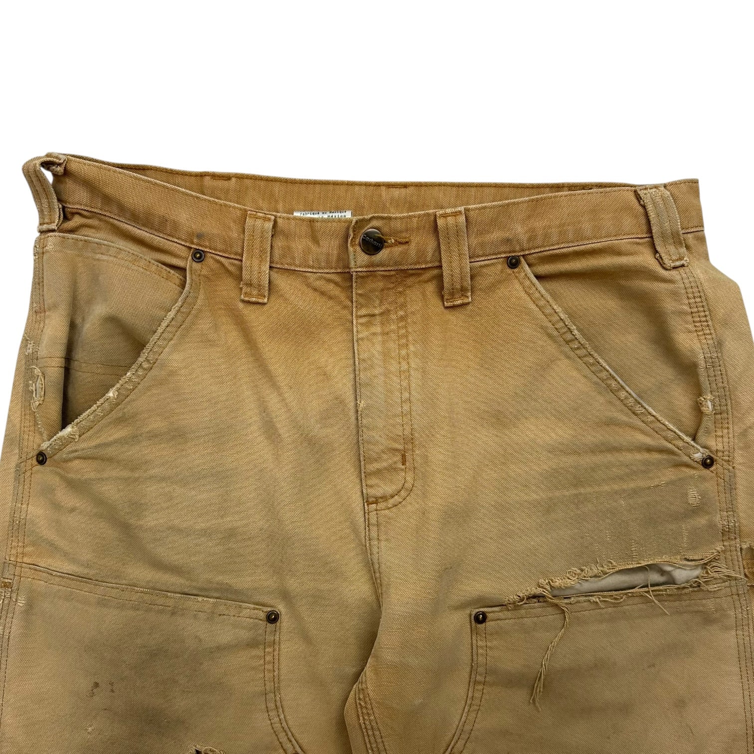 Vintage Carhartt Double Knee Pants Tan