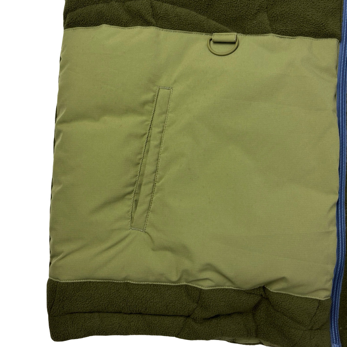 Dime Premium Tweed Puffer Vest Earth