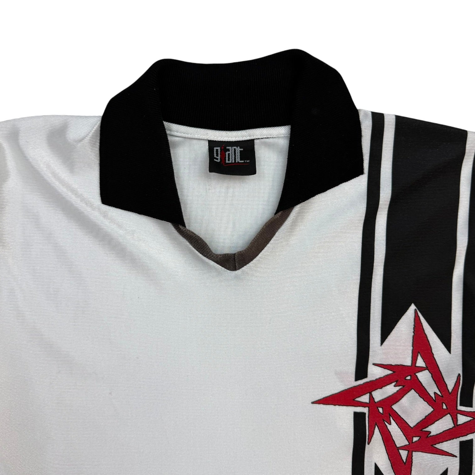 1997 Metallica Soccer Jersey White/Red