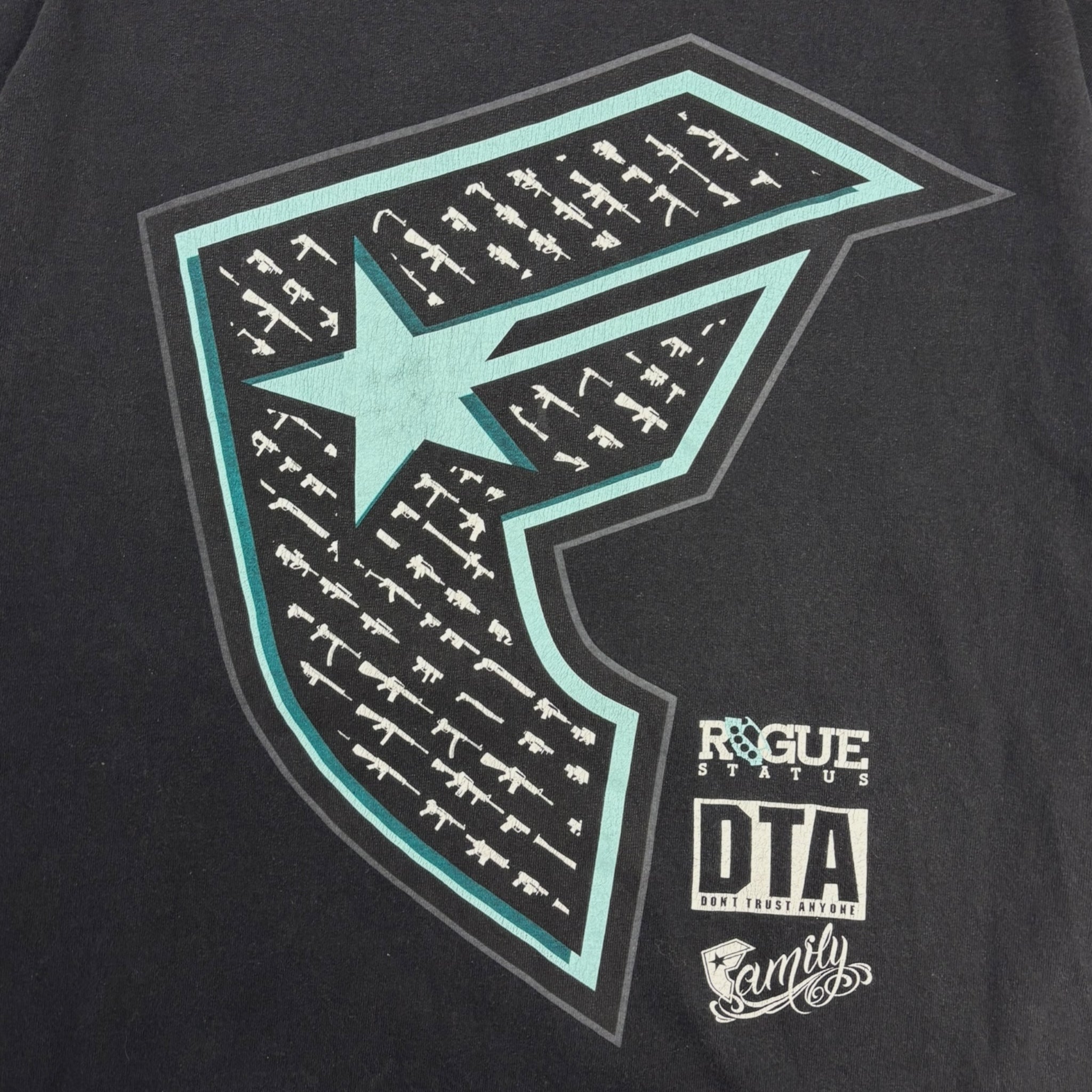 Vintage Y2K Famous Blicky "F" Logo T-Shirt