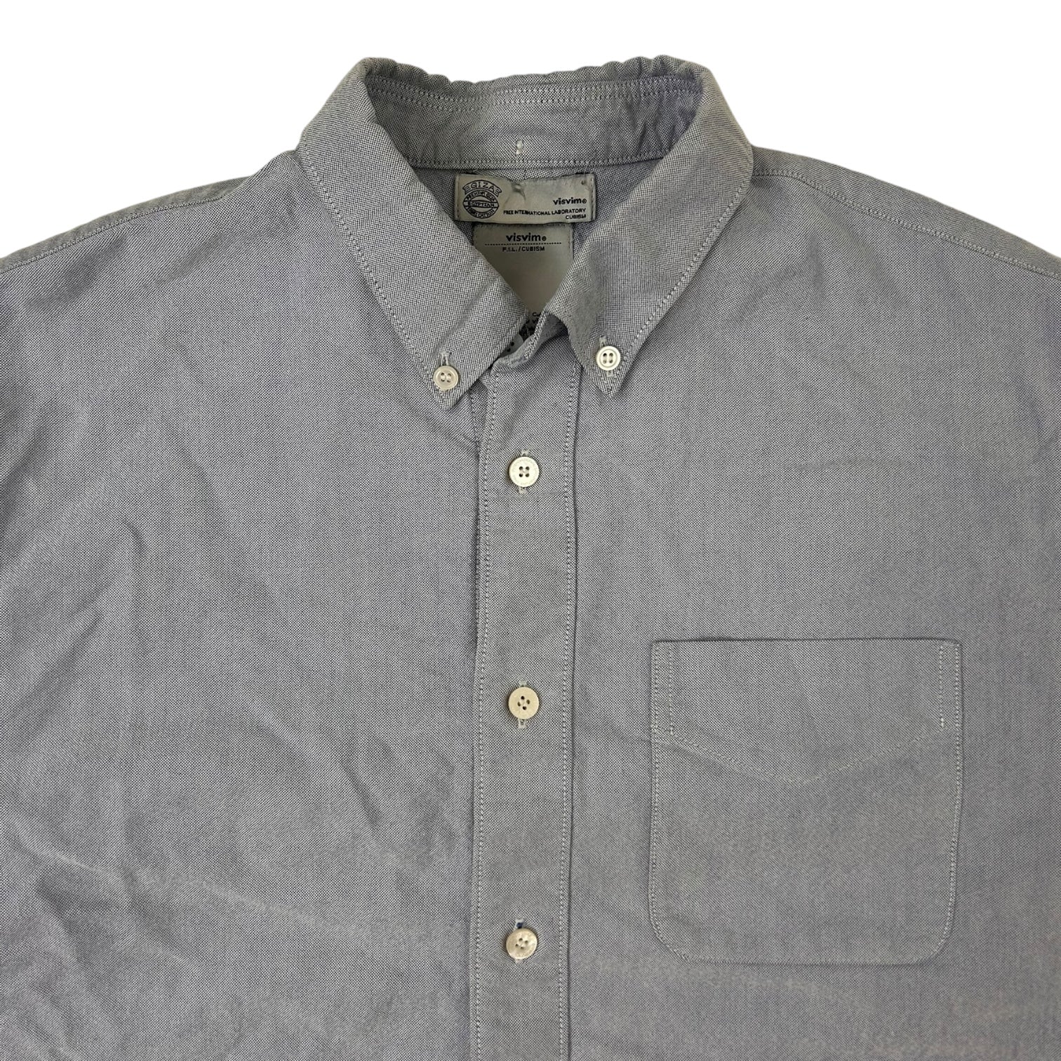 Visvim Albacore B.D. Long Sleeve Button Up Shirt Chambray
