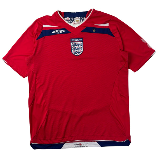2008 Umbro England Away Soccer Jersey