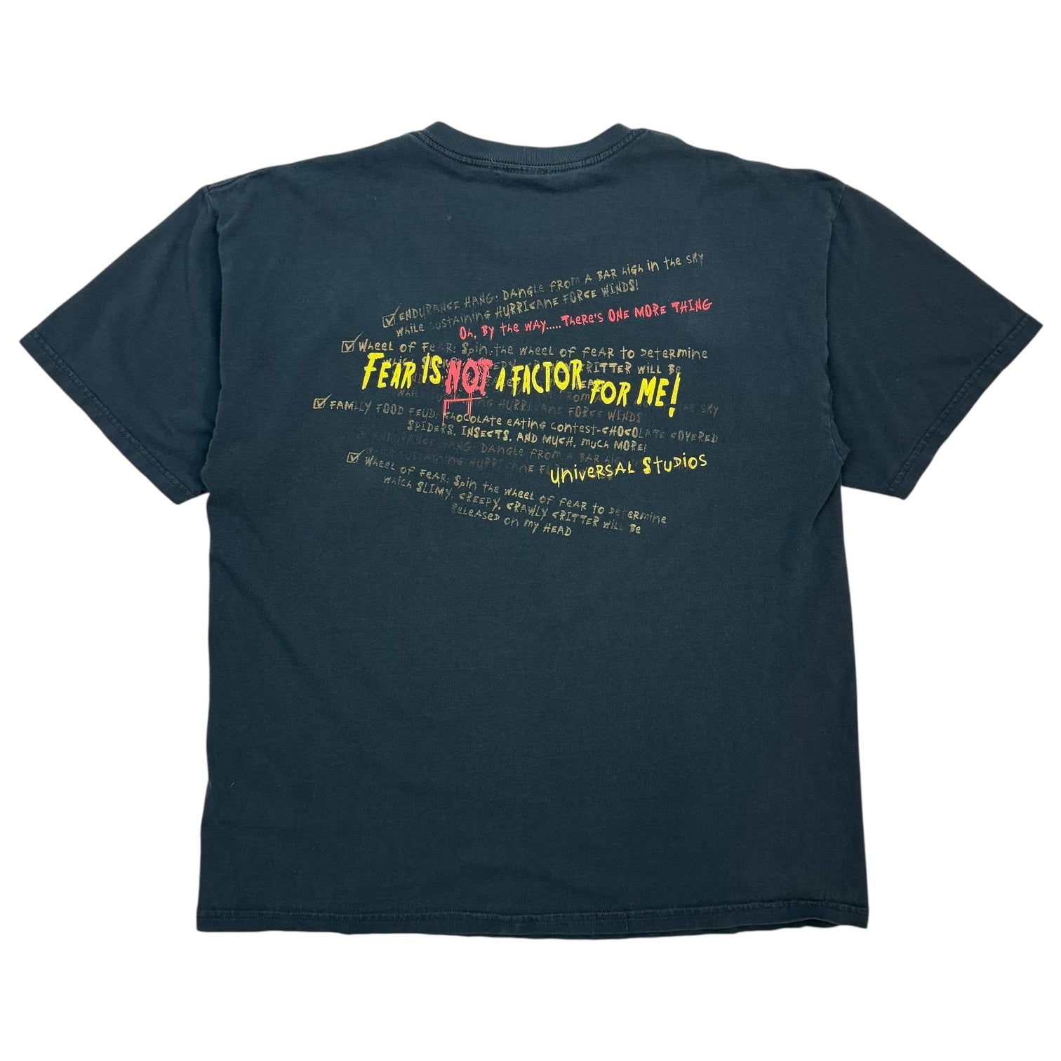 Vintage Fear Factor Tee Black