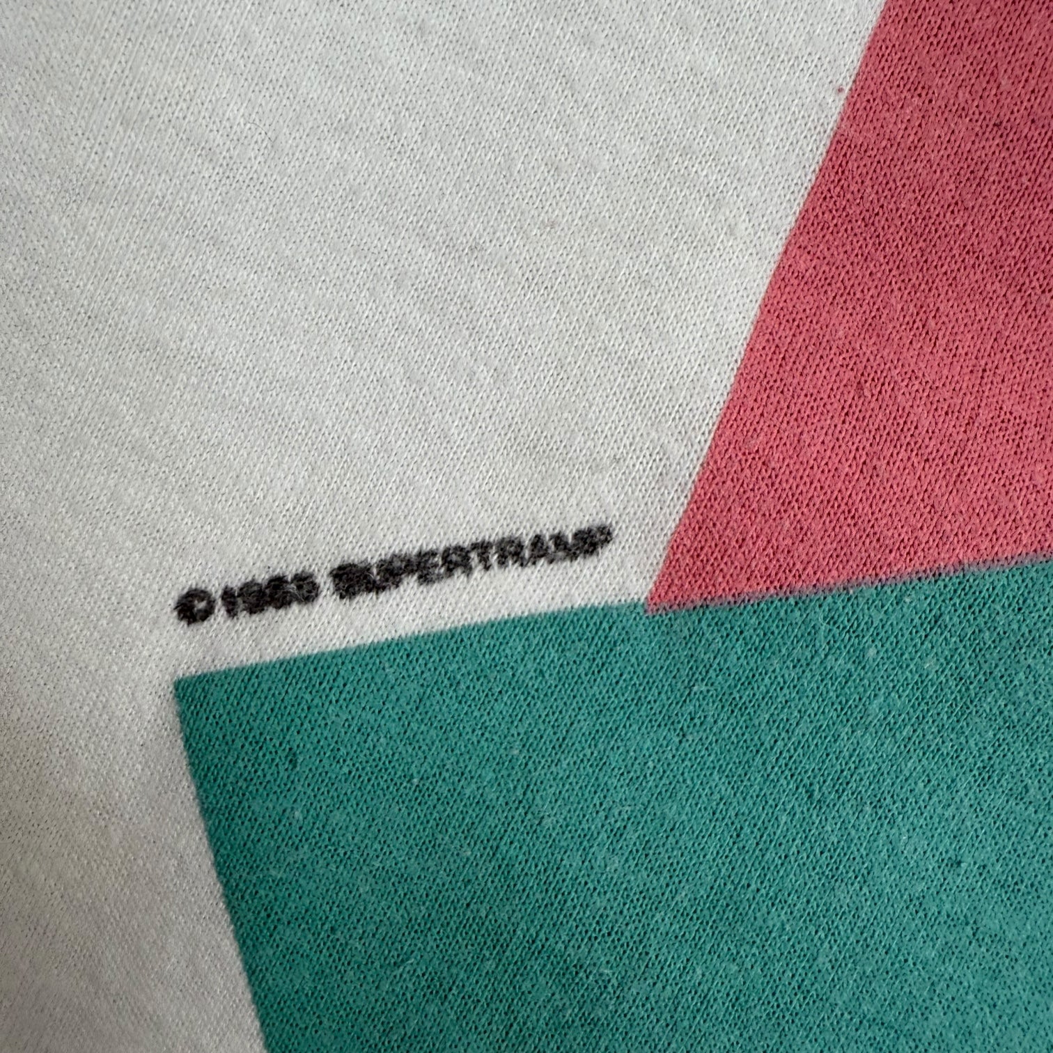 1988 Supertramp Breakfast In America Tee White