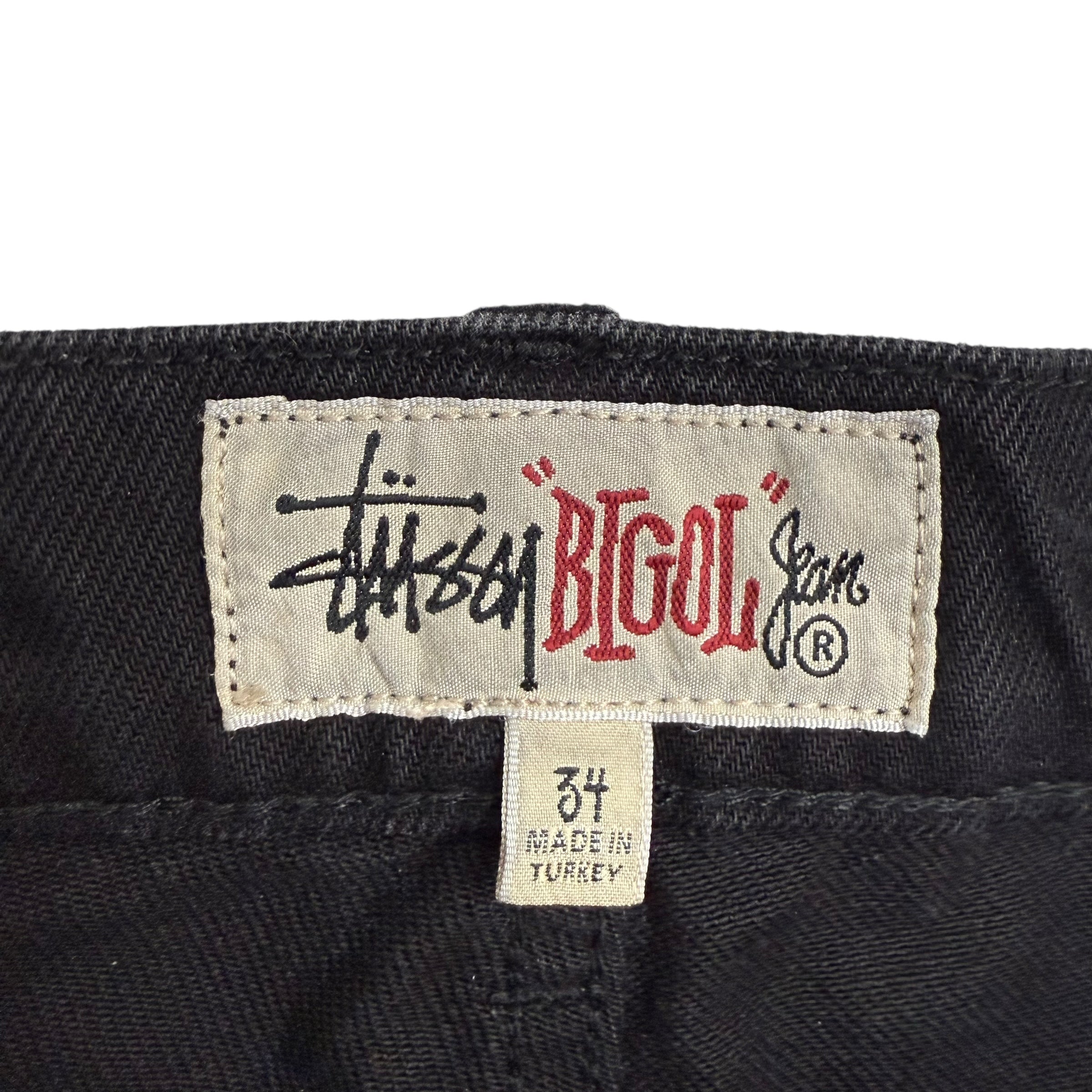 Stussy Big Ol Jeans Denim Pants Black
