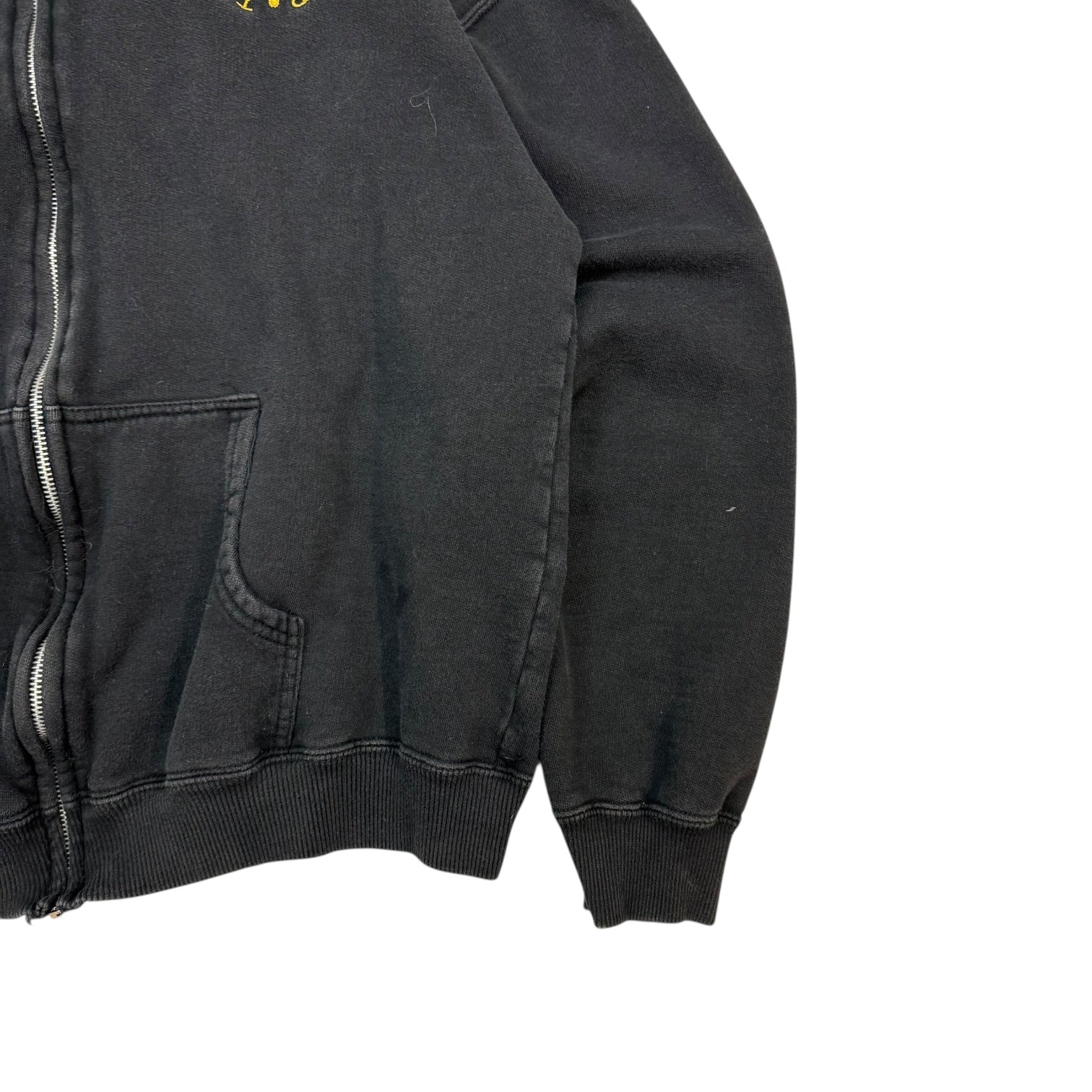 Vintage The Tragically Hip Zip Up Sweater Black